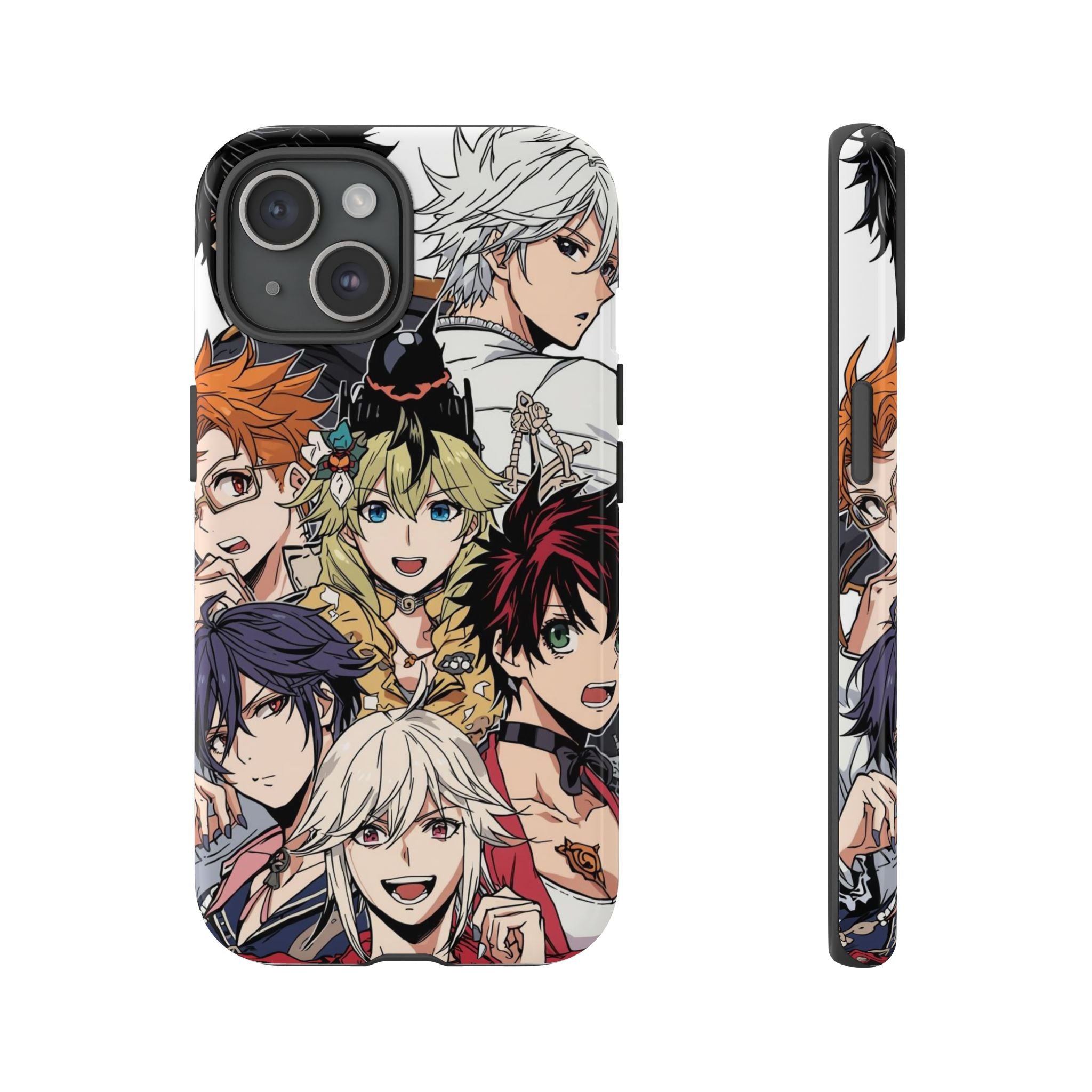 Anime Characters Tough Phone Case