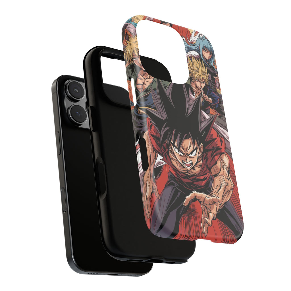 Anime Tough Case for Samsung Galaxy - Fierce Hero Design