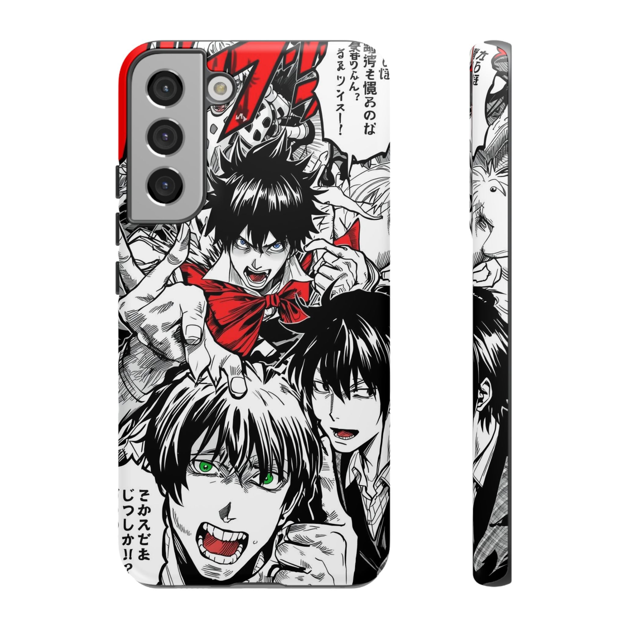 Anime Tough Phone Case with Bold Graphics