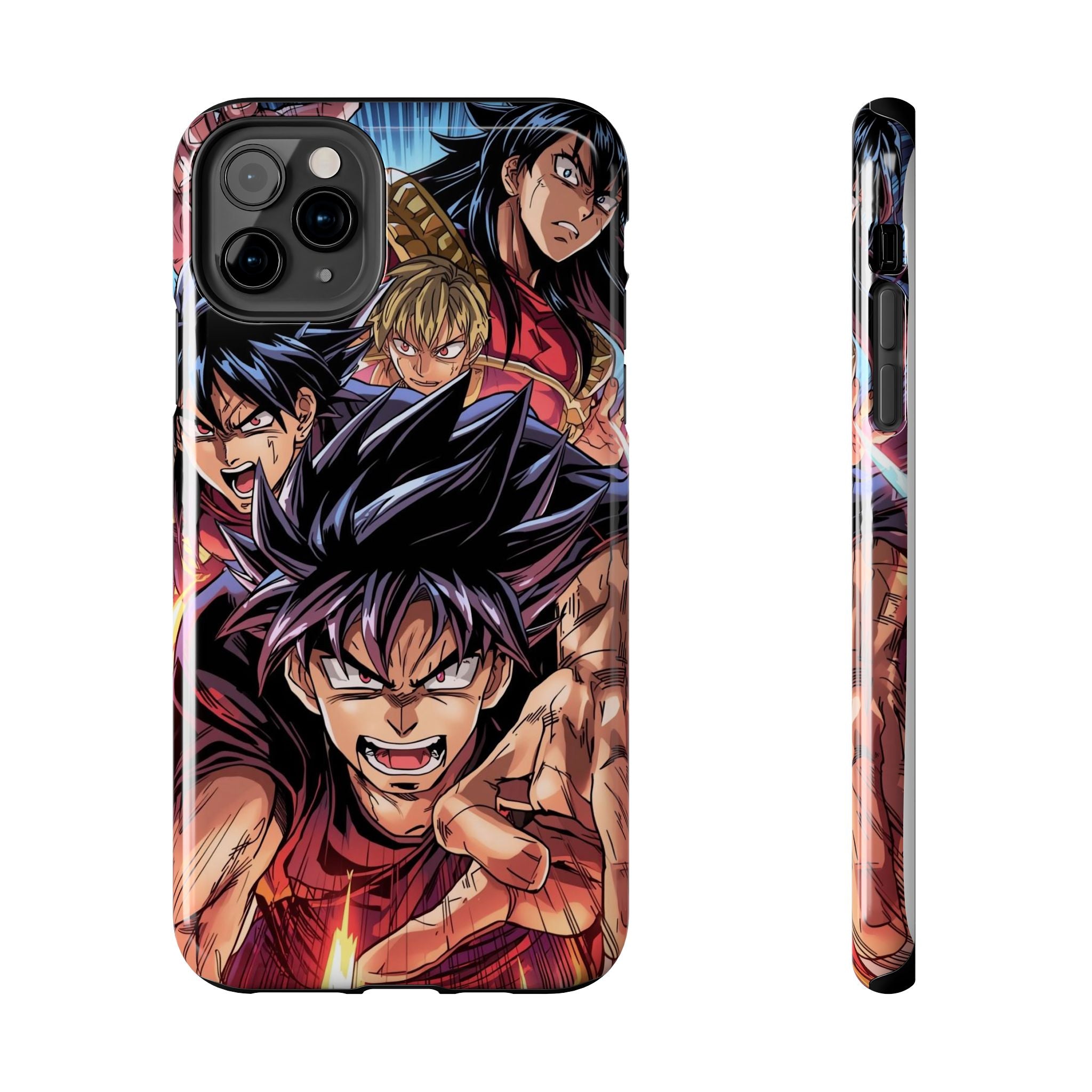 Anime Action Tough Phone Case for Gamers & Fans