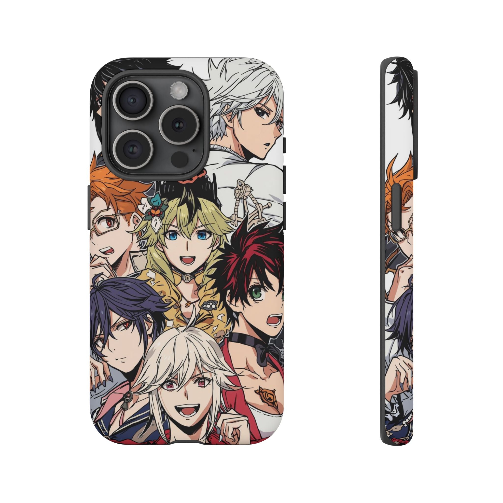 Anime Characters Tough Phone Case