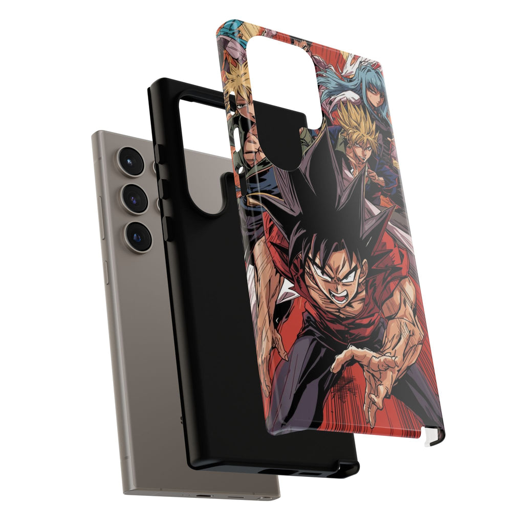 Anime Tough Case for Samsung Galaxy - Fierce Hero Design