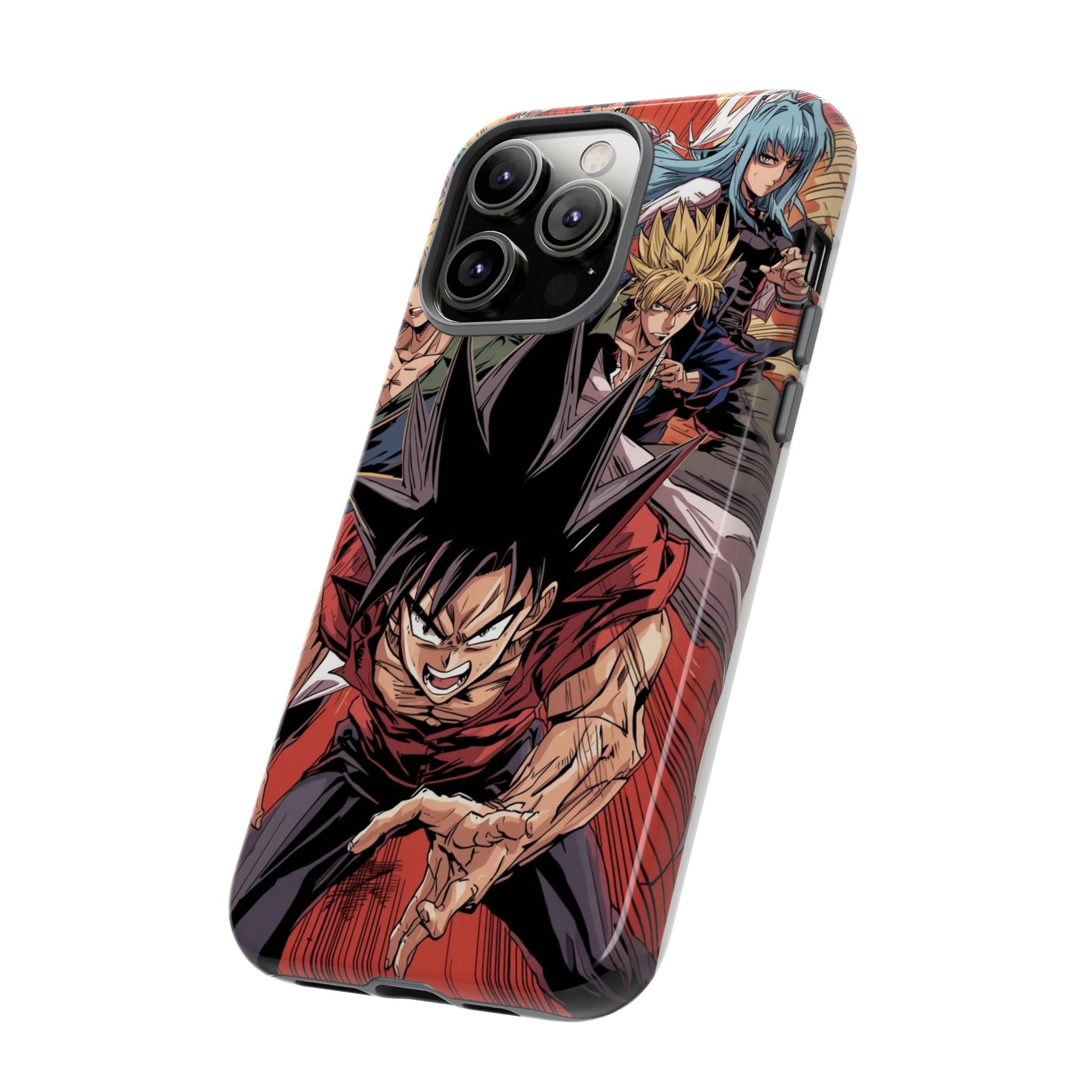 Anime Tough Case for Samsung Galaxy - Fierce Hero Design