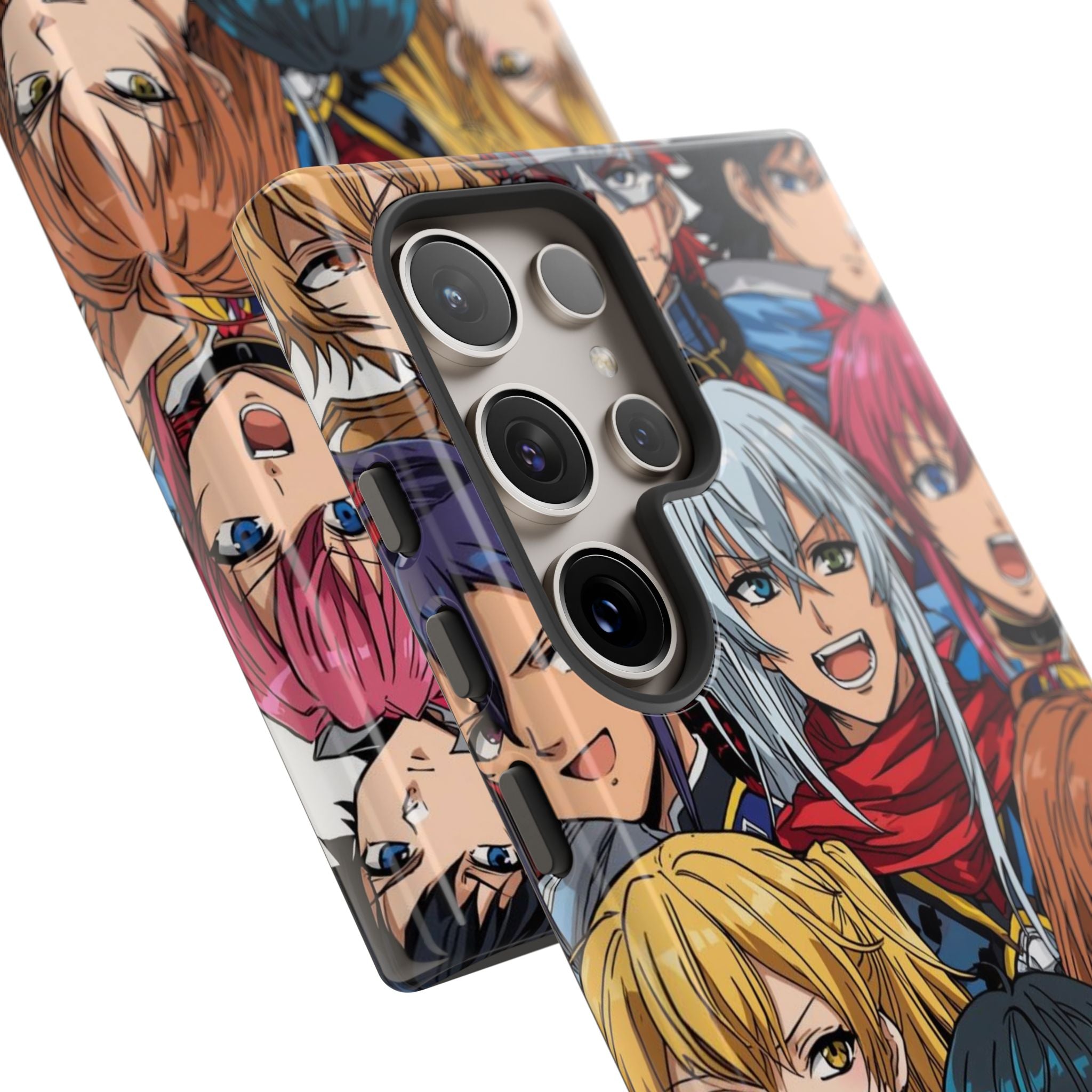 Anime-Inspired Phone Case with Bold Characters