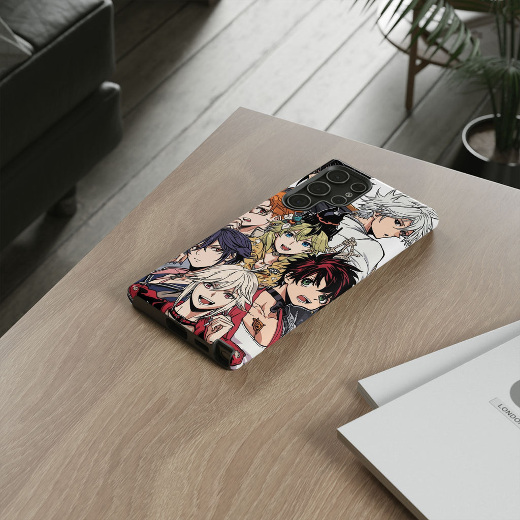 Anime Characters Tough Phone Case