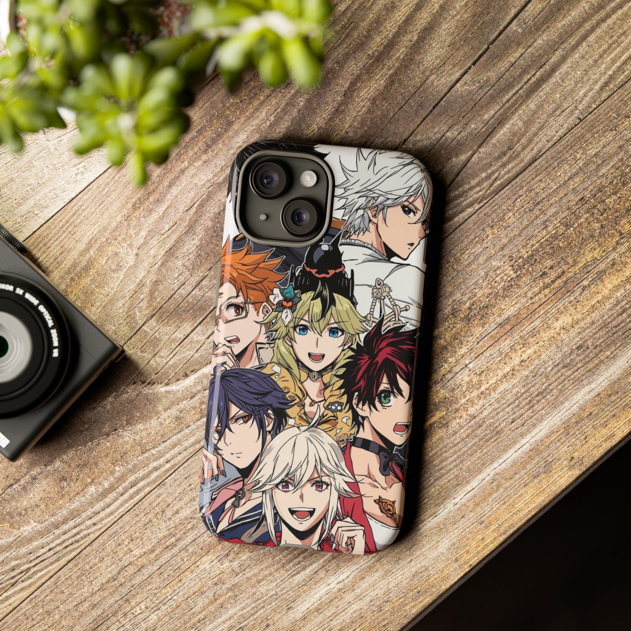 Anime Characters Tough Phone Case