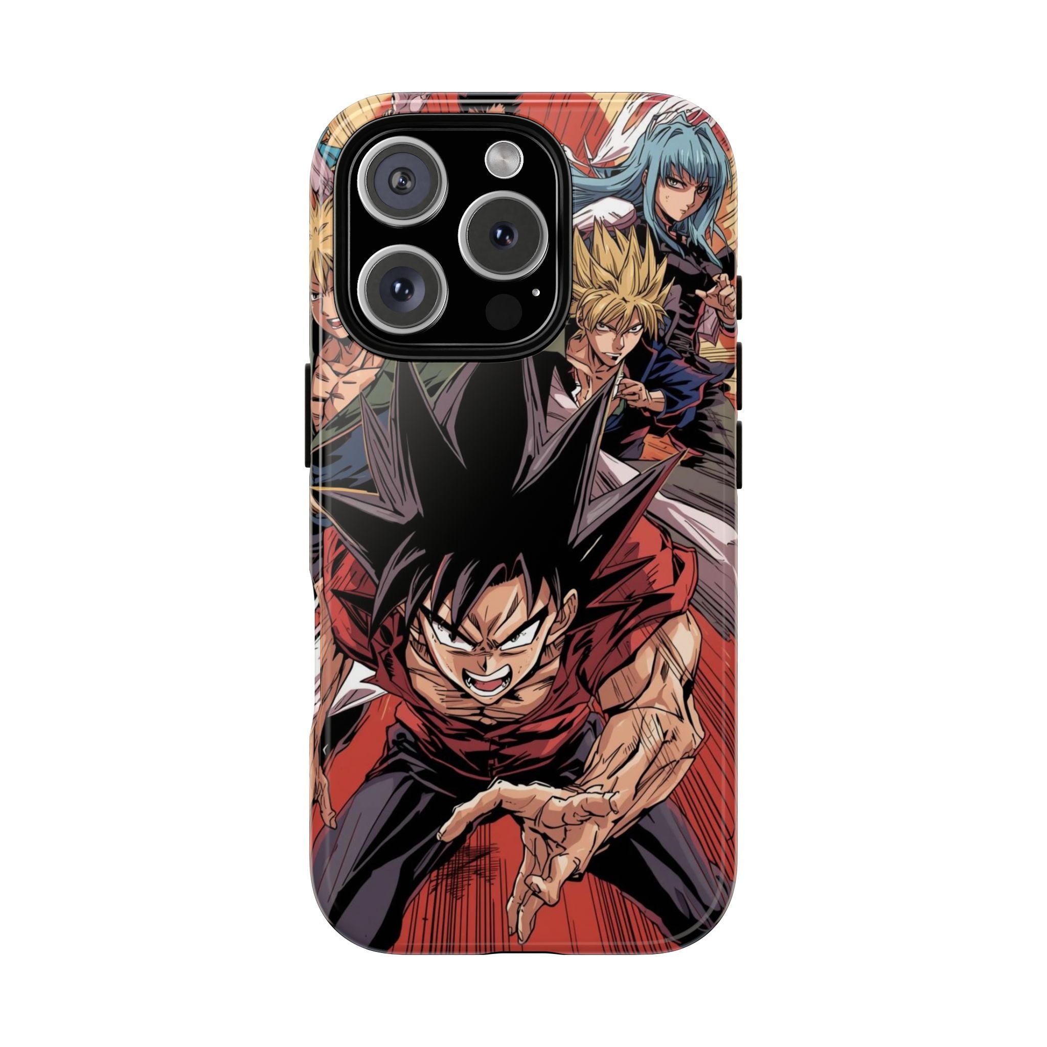 Anime Tough Case for Samsung Galaxy - Fierce Hero Design