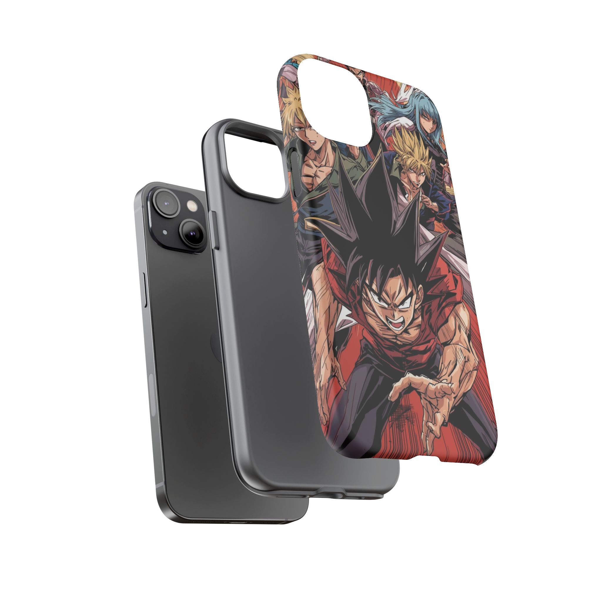Anime Tough Case for Samsung Galaxy - Fierce Hero Design