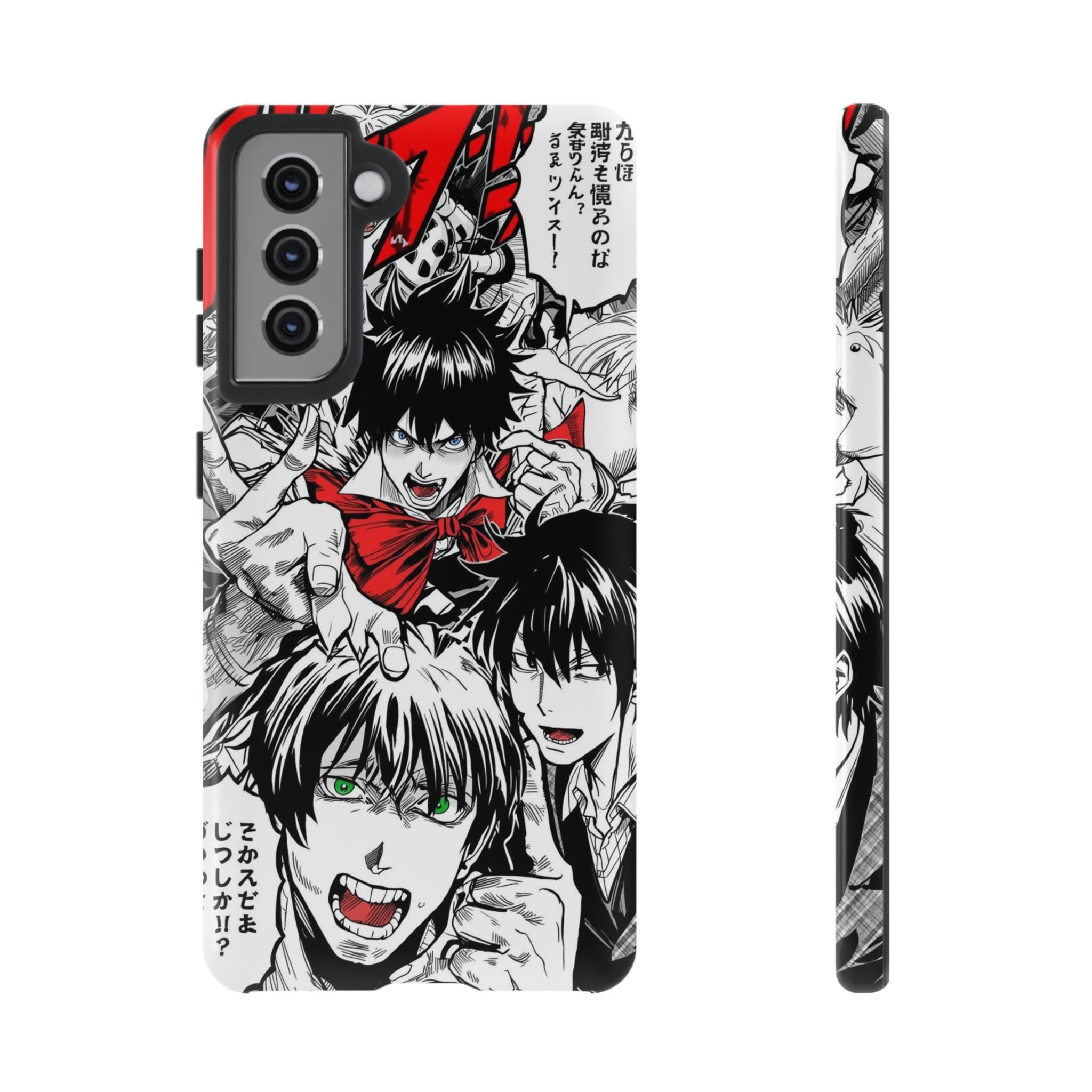 Anime Tough Phone Case with Bold Graphics