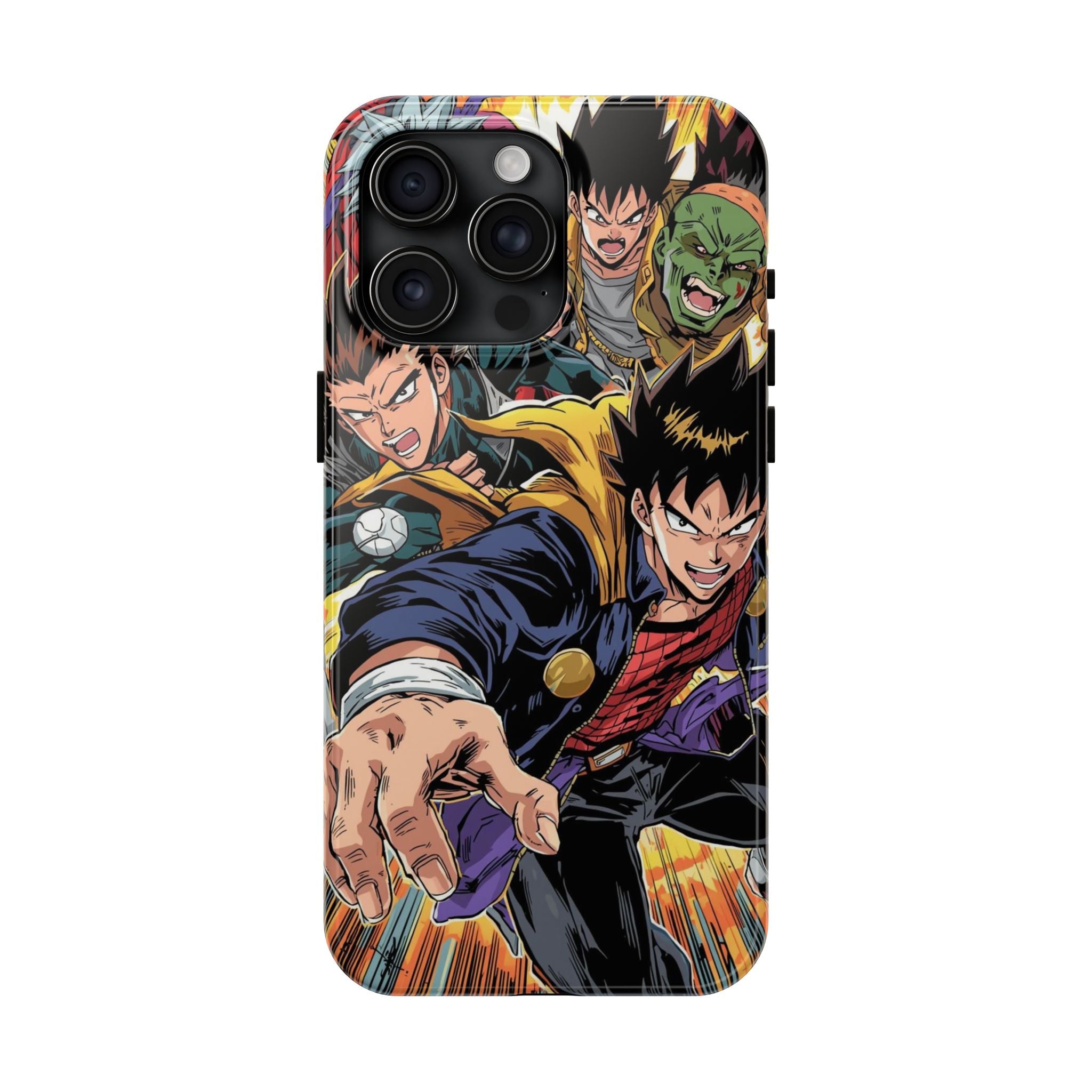 Anime Heroes Tough Phone Case – Durable Protection with Epic Designs