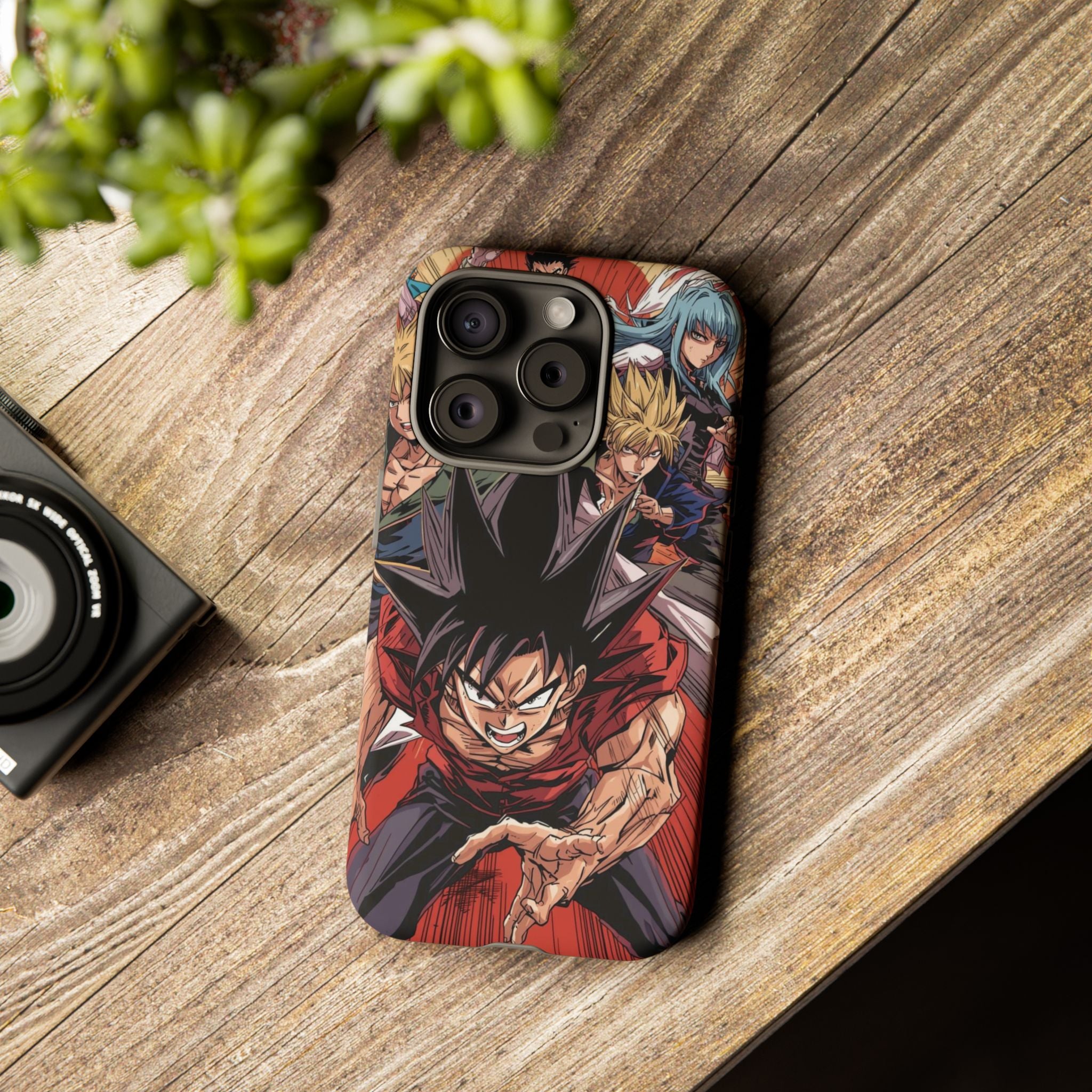 Anime Tough Case for Samsung Galaxy - Fierce Hero Design