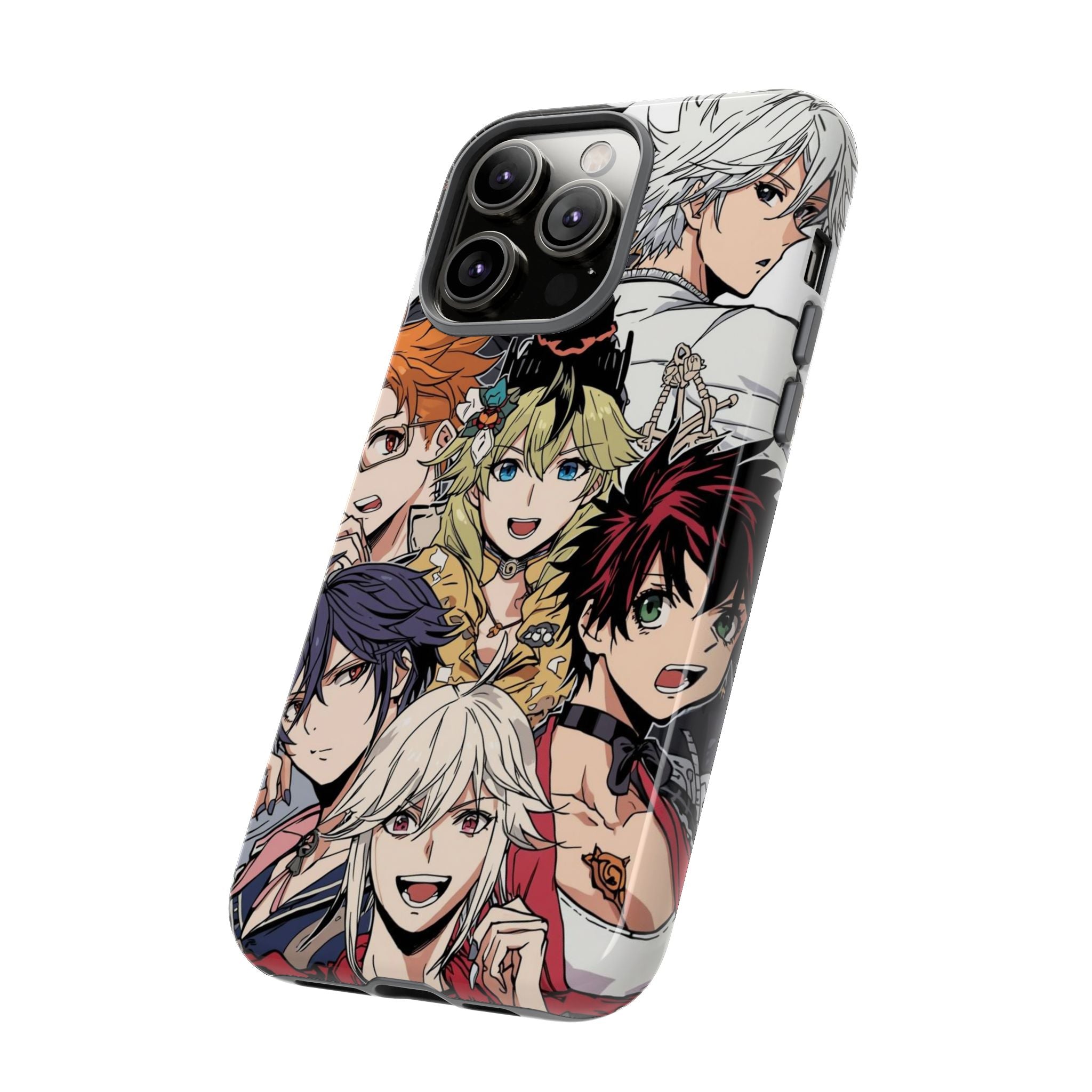 Anime Characters Tough Phone Case