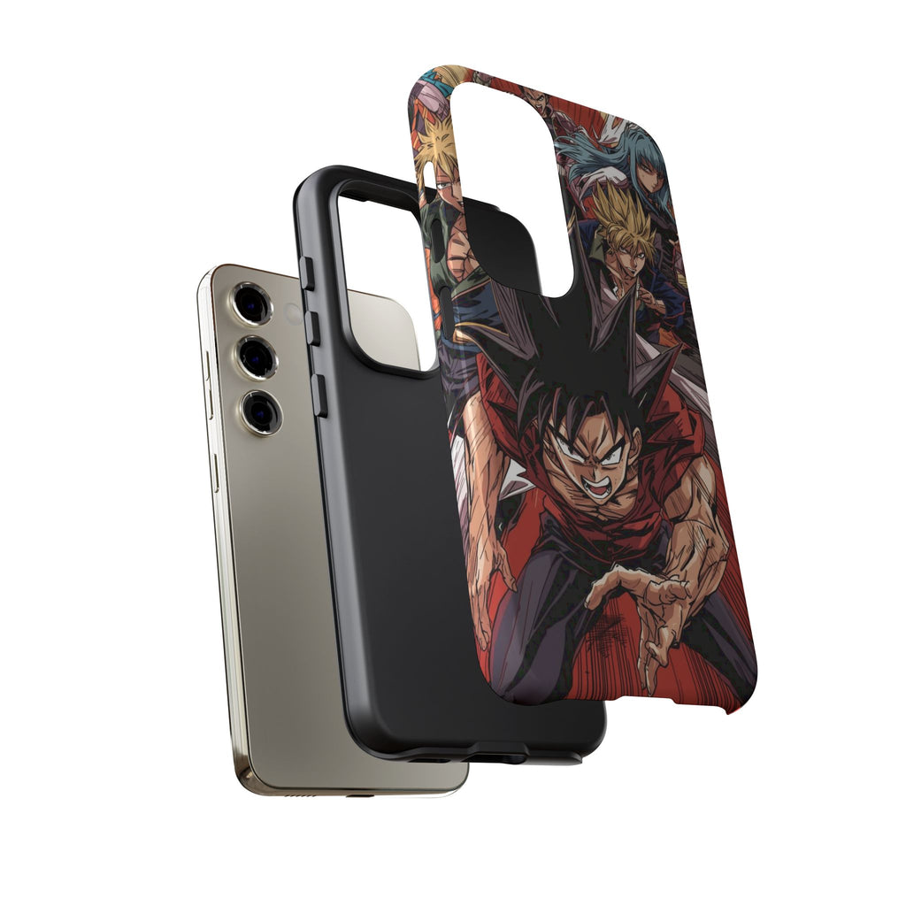 Anime Tough Case for Samsung Galaxy - Fierce Hero Design