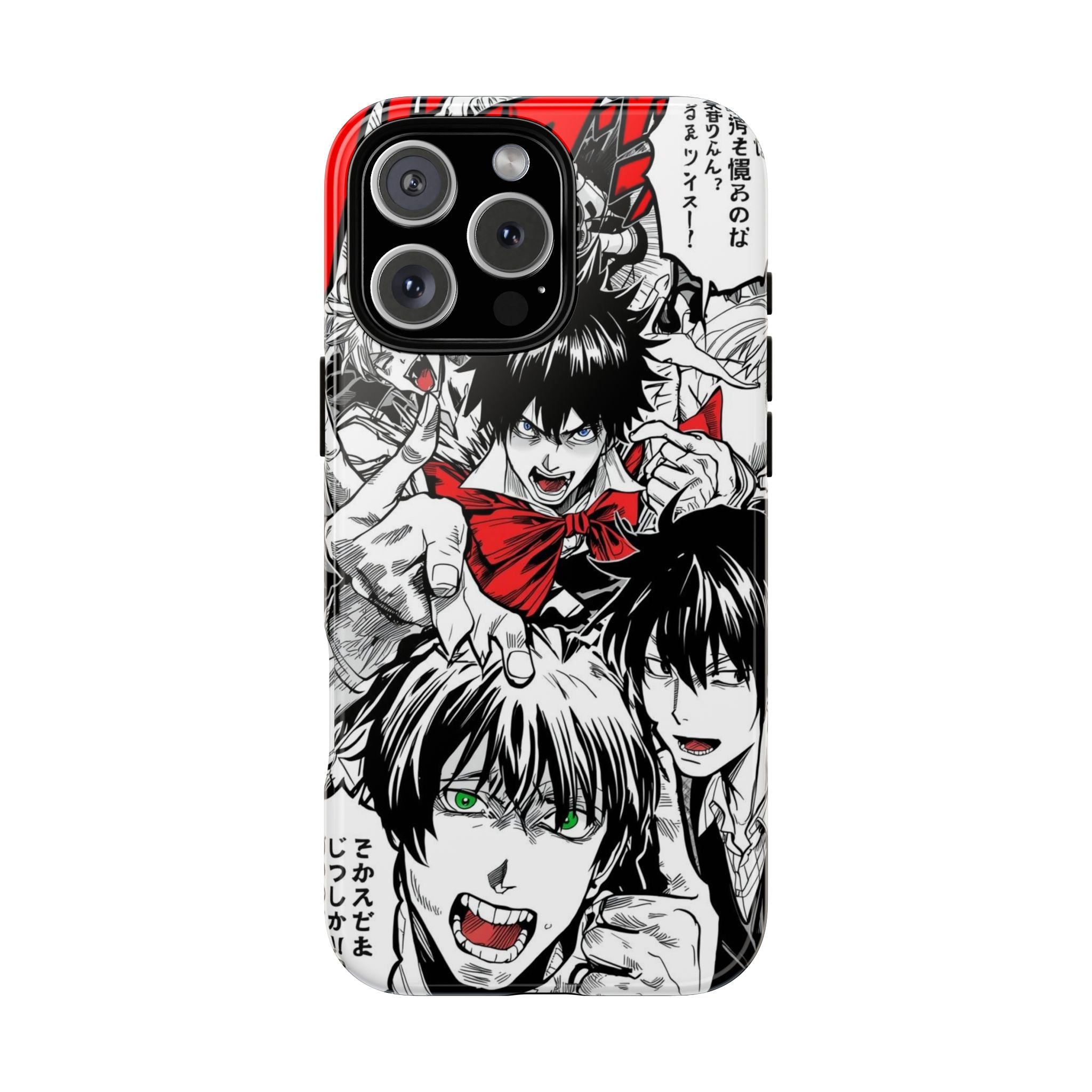 Anime Tough Phone Case with Bold Graphics