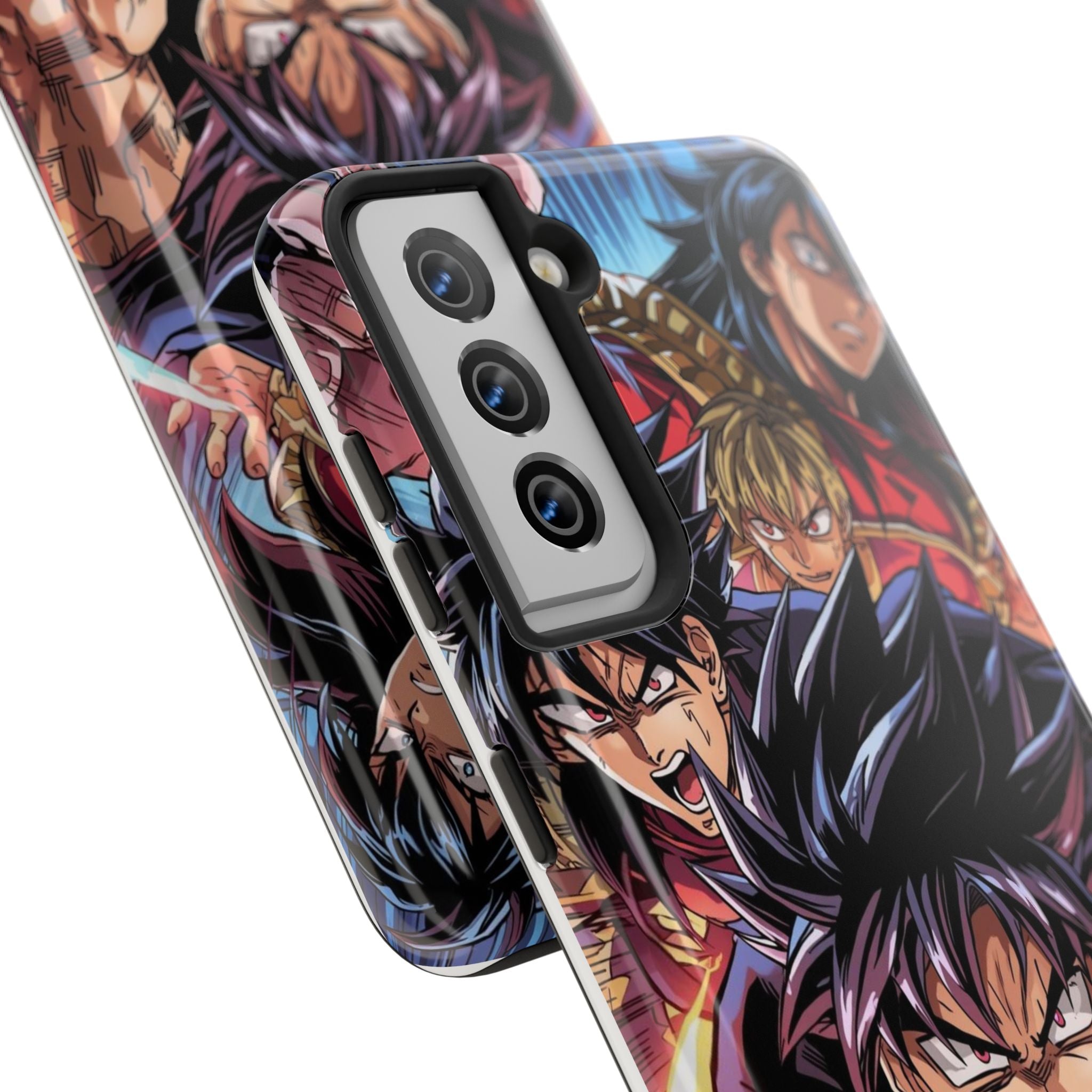 Anime Action Tough Phone Case for Gamers & Fans