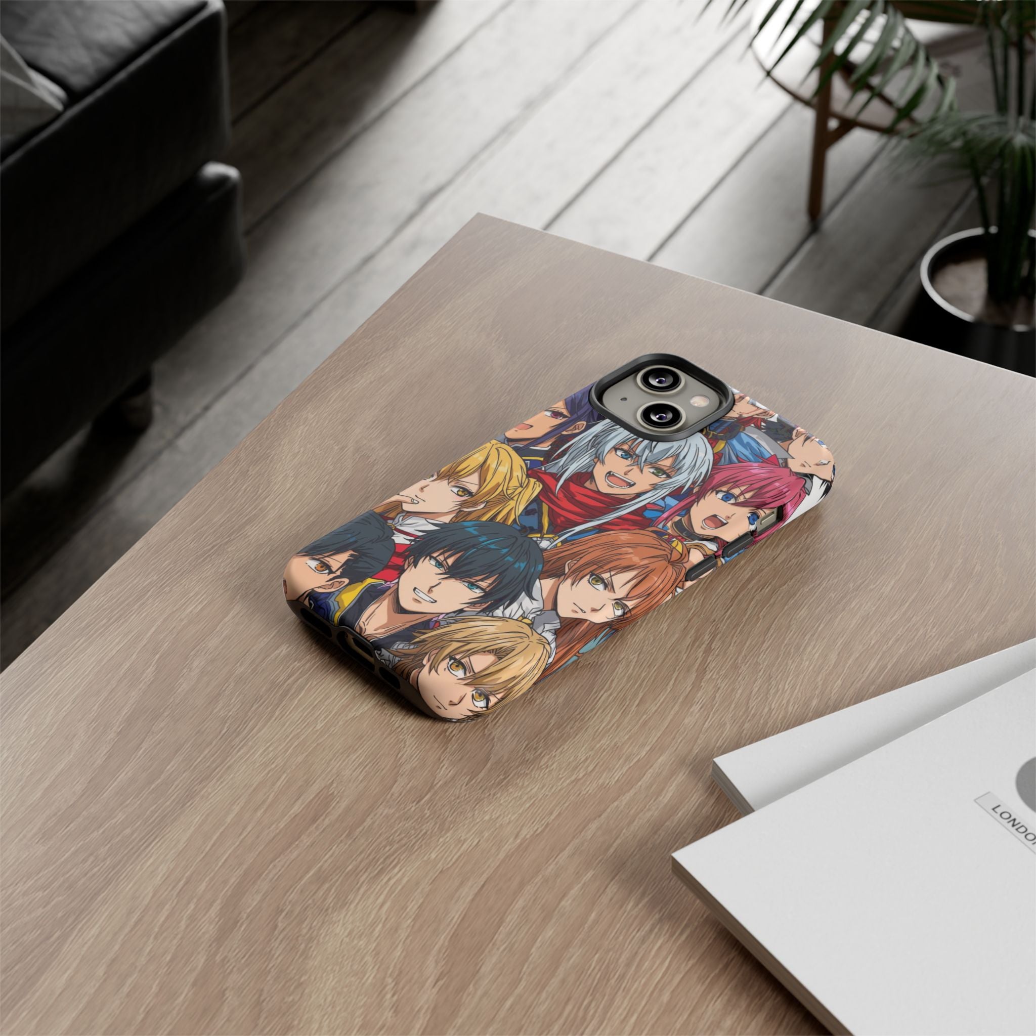 Anime-Inspired Phone Case with Bold Characters