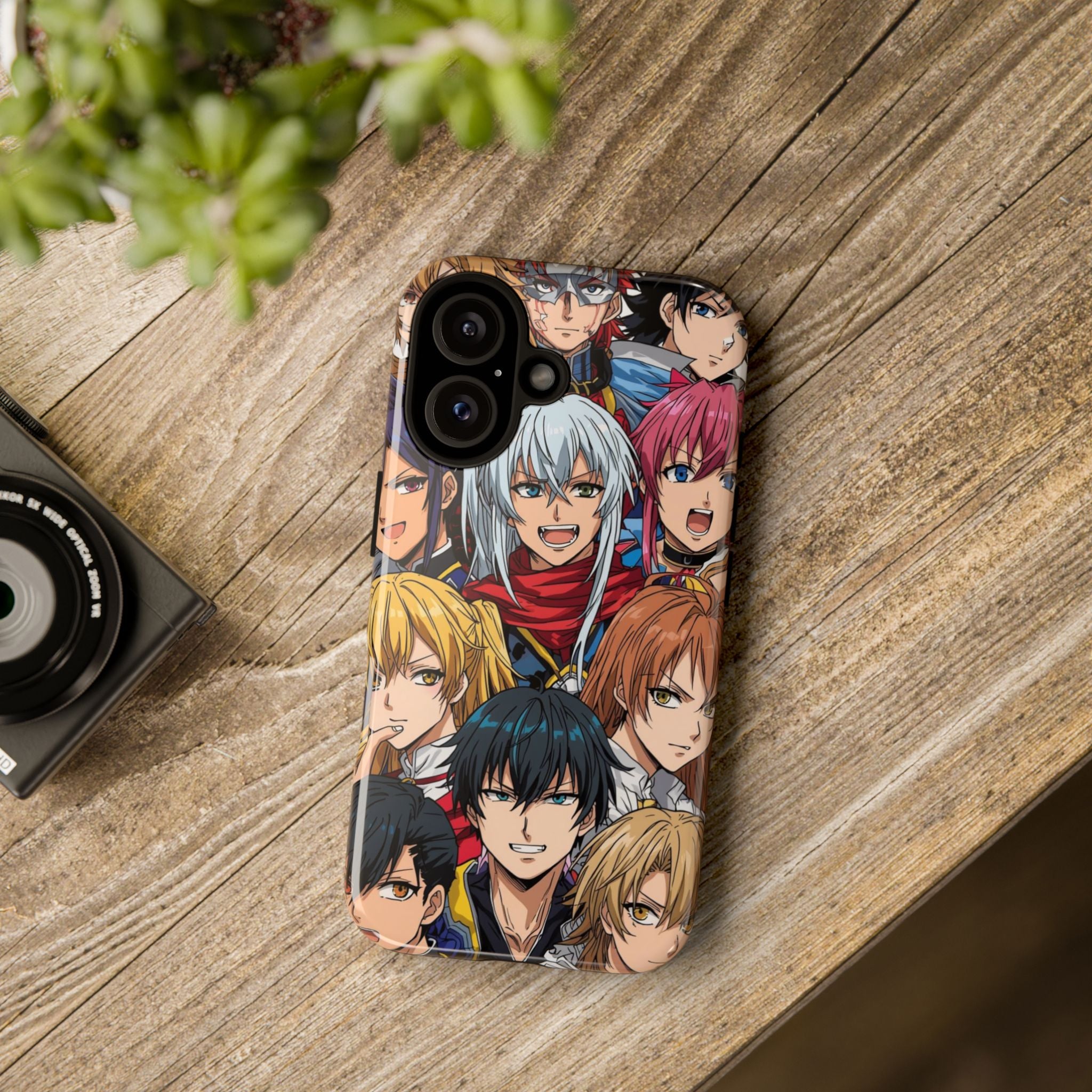 Anime-Inspired Phone Case with Bold Characters