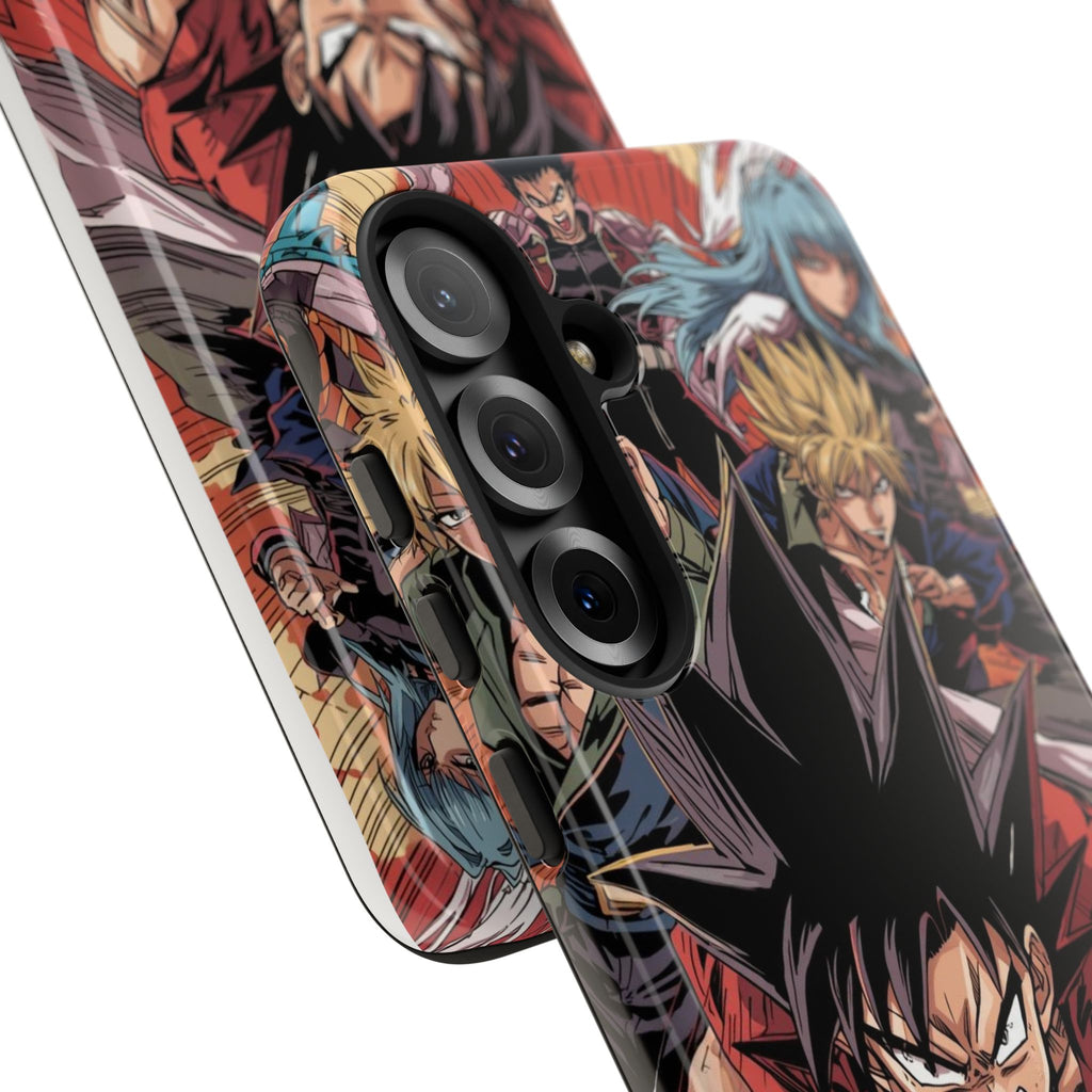 Anime Tough Case for Samsung Galaxy - Fierce Hero Design