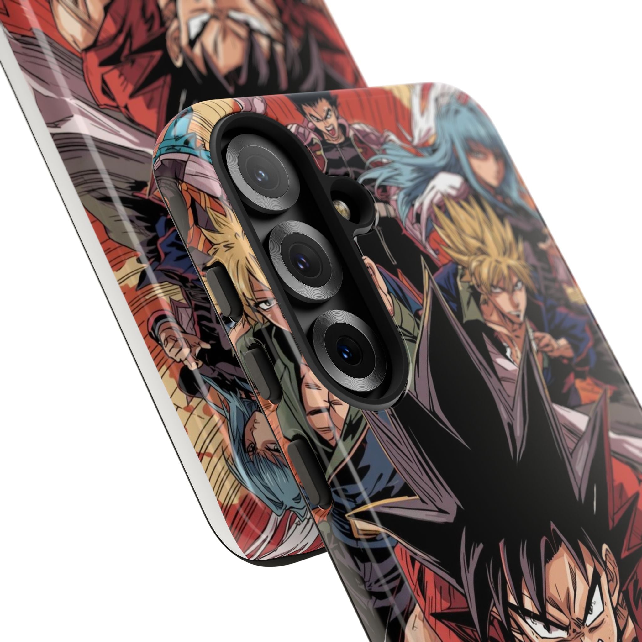 Anime Tough Case for Samsung Galaxy - Fierce Hero Design