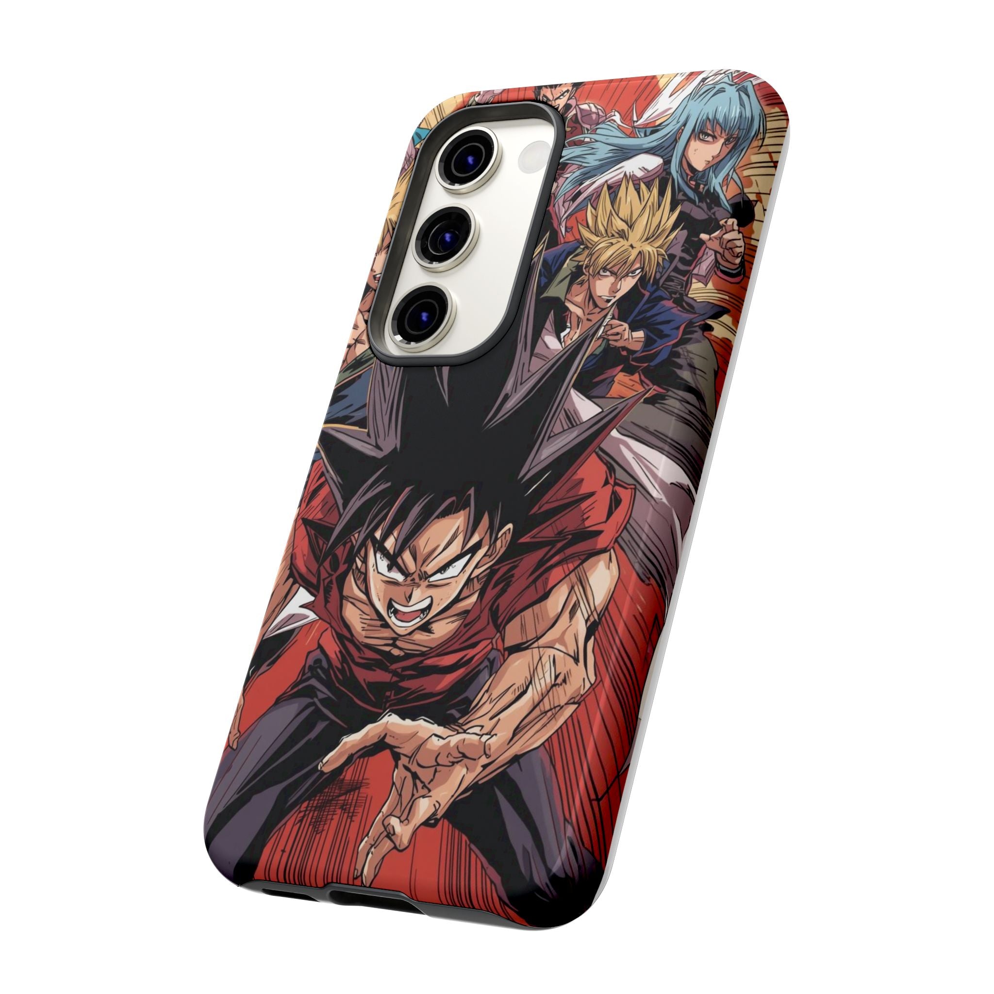 Anime Tough Case for Samsung Galaxy - Fierce Hero Design
