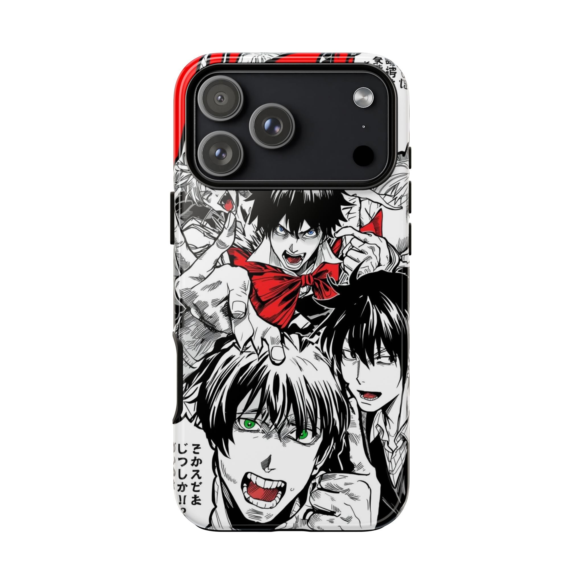 Anime Tough Phone Case with Bold Graphics