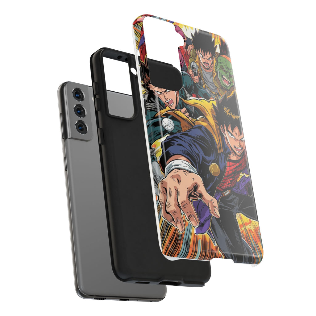 Anime Heroes Tough Phone Case – Durable Protection with Epic Designs