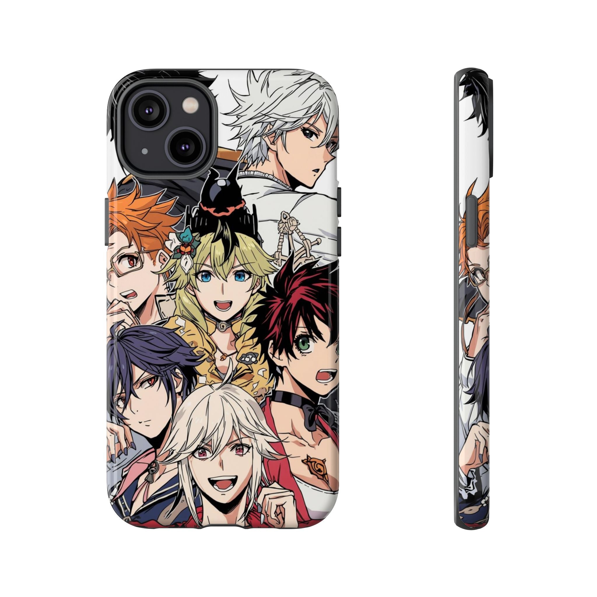 Anime Characters Tough Phone Case