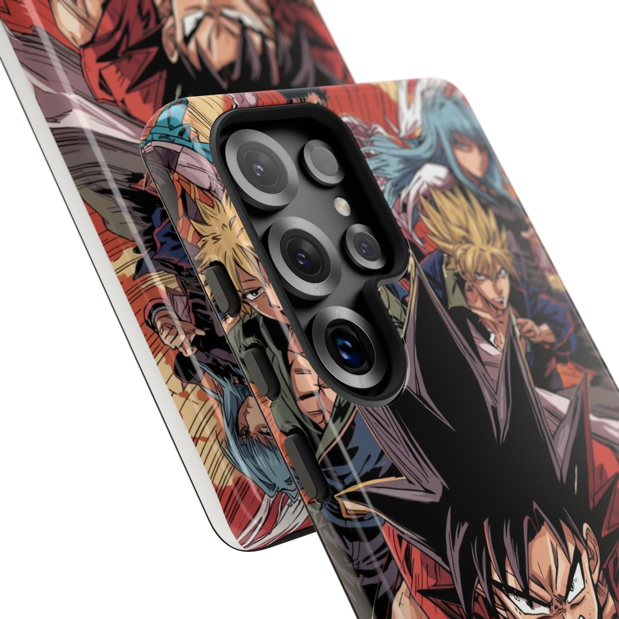 Anime Tough Case for Samsung Galaxy - Fierce Hero Design