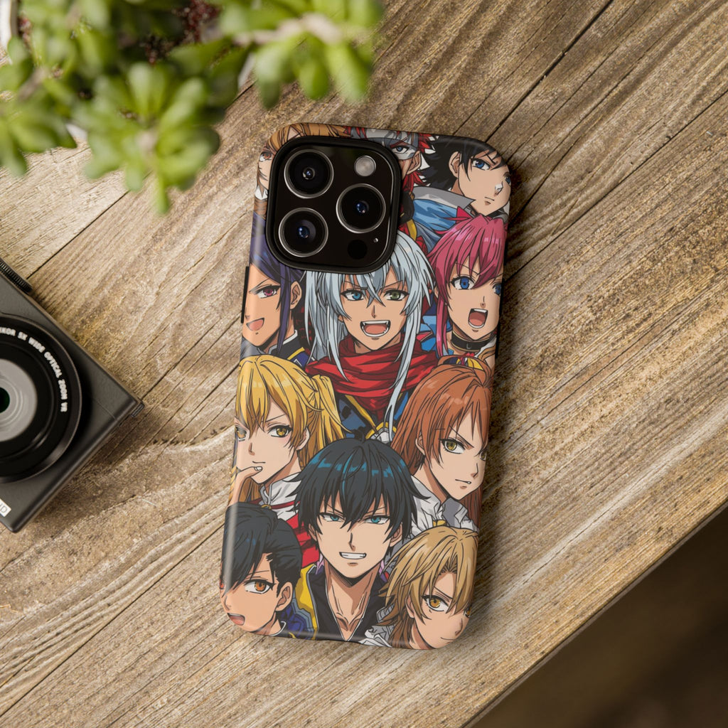 Anime-Inspired Phone Case with Bold Characters