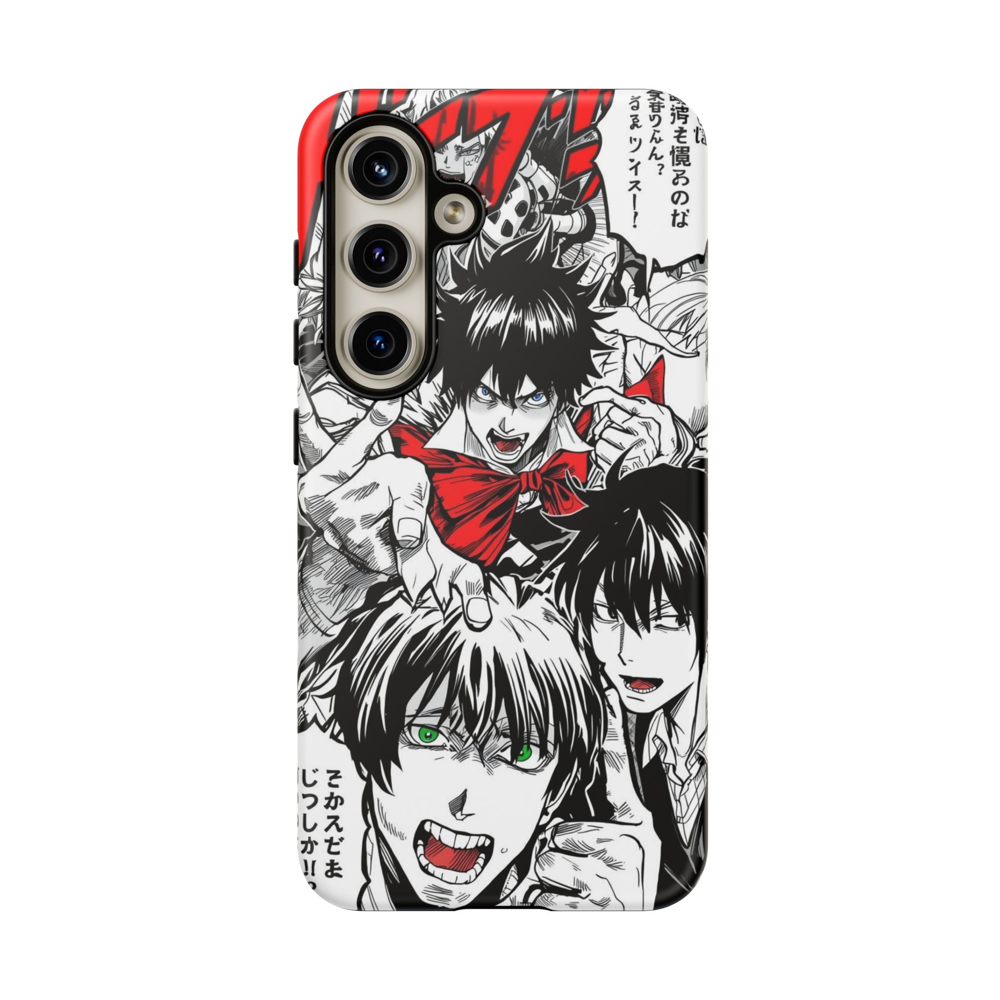 Anime Tough Phone Case with Bold Graphics