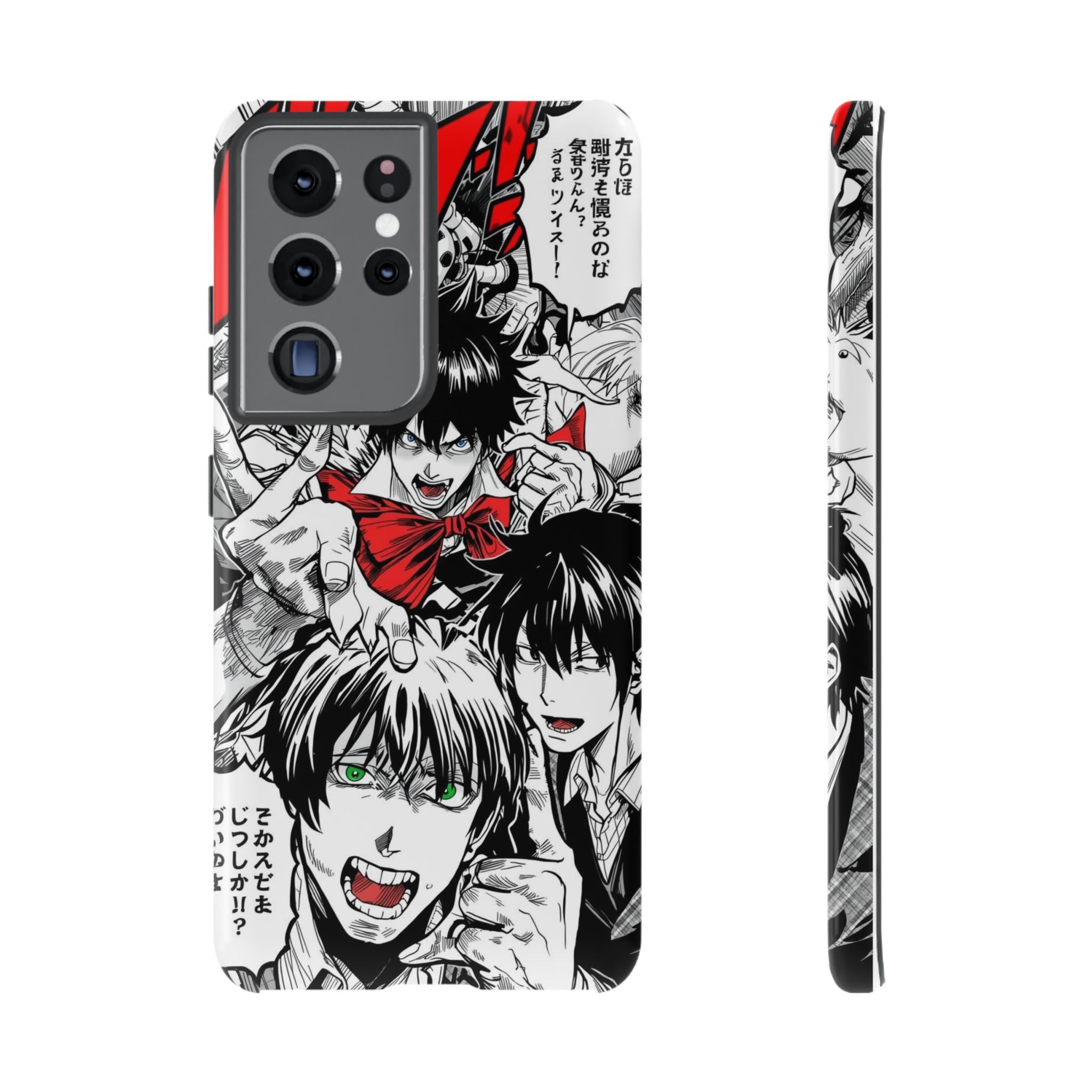 Anime Tough Phone Case with Bold Graphics