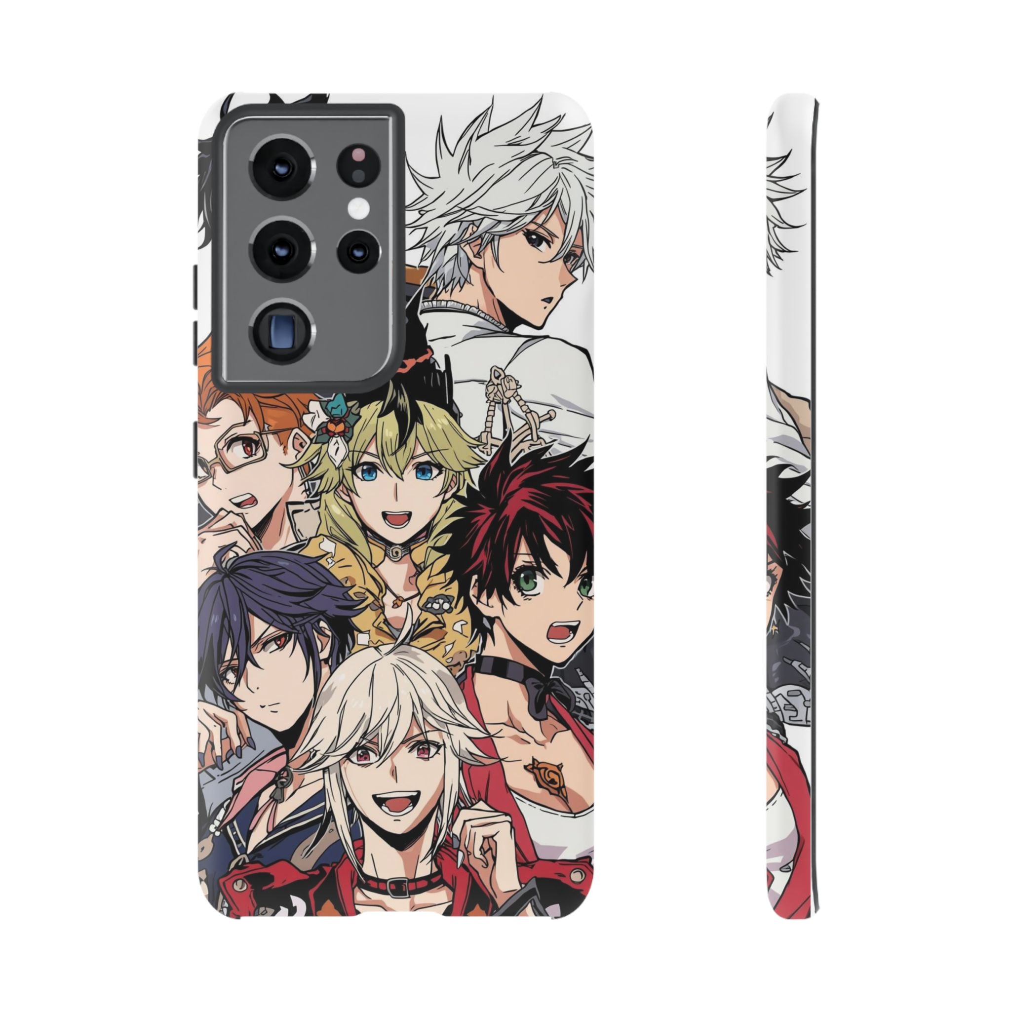 Anime Characters Tough Phone Case