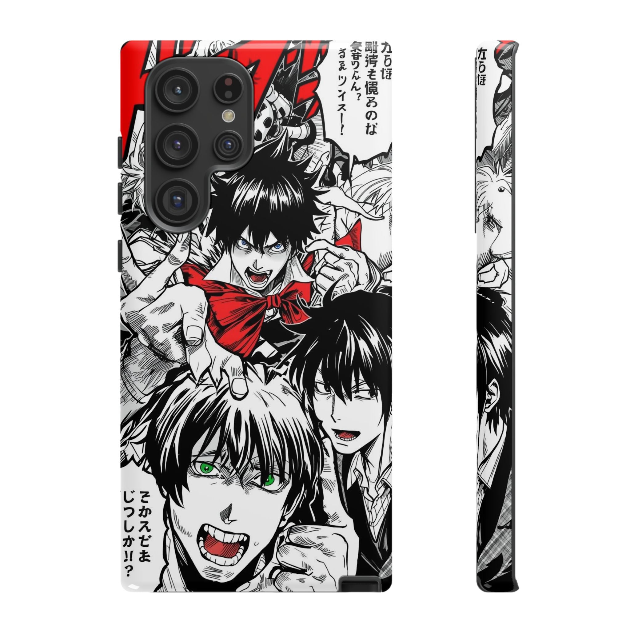 Anime Tough Phone Case with Bold Graphics