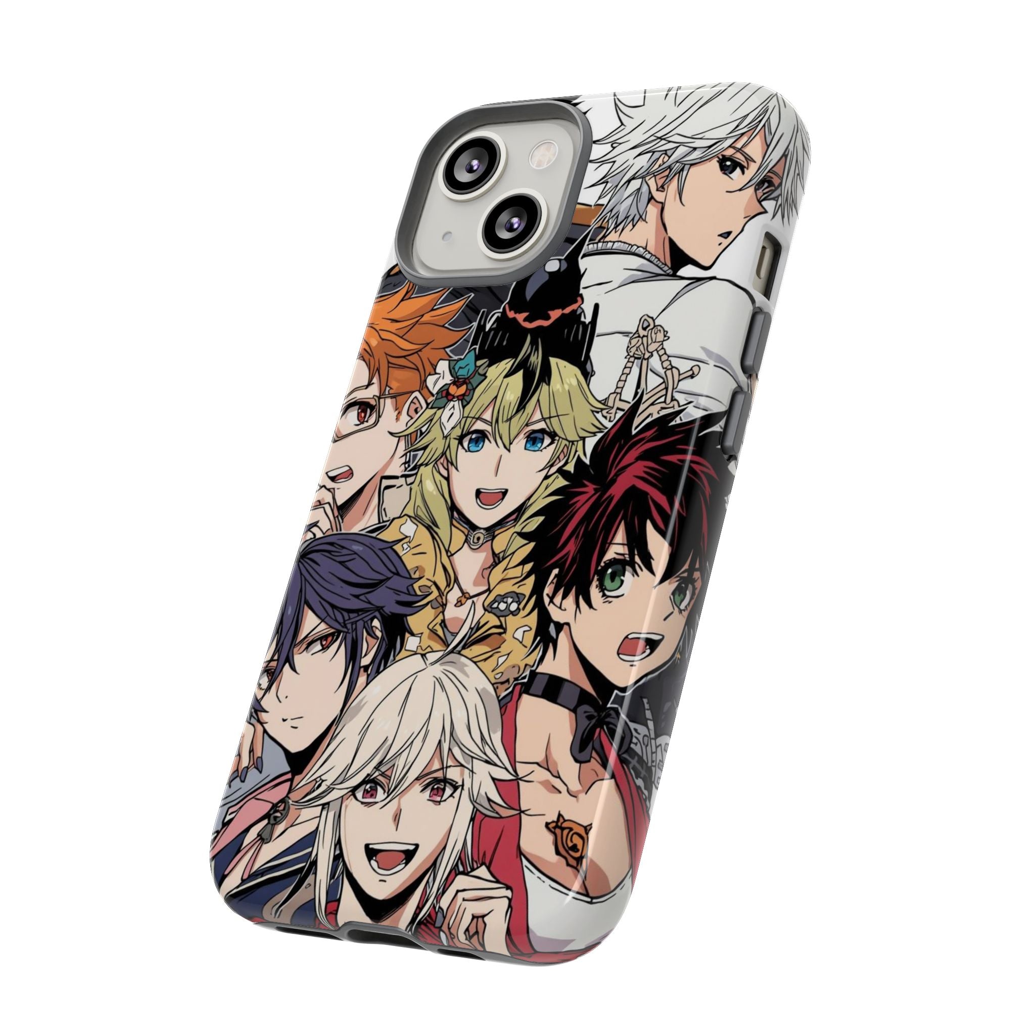 Anime Characters Tough Phone Case
