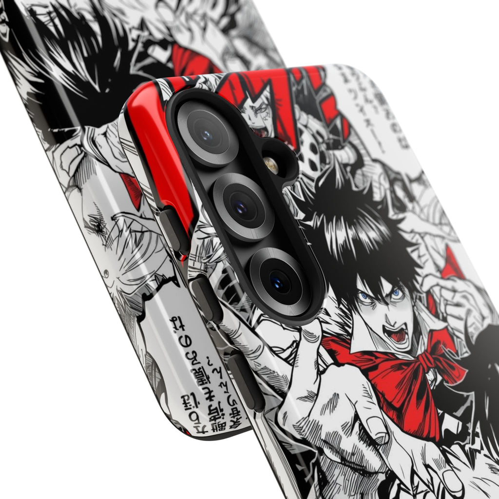 Anime Tough Phone Case with Bold Graphics