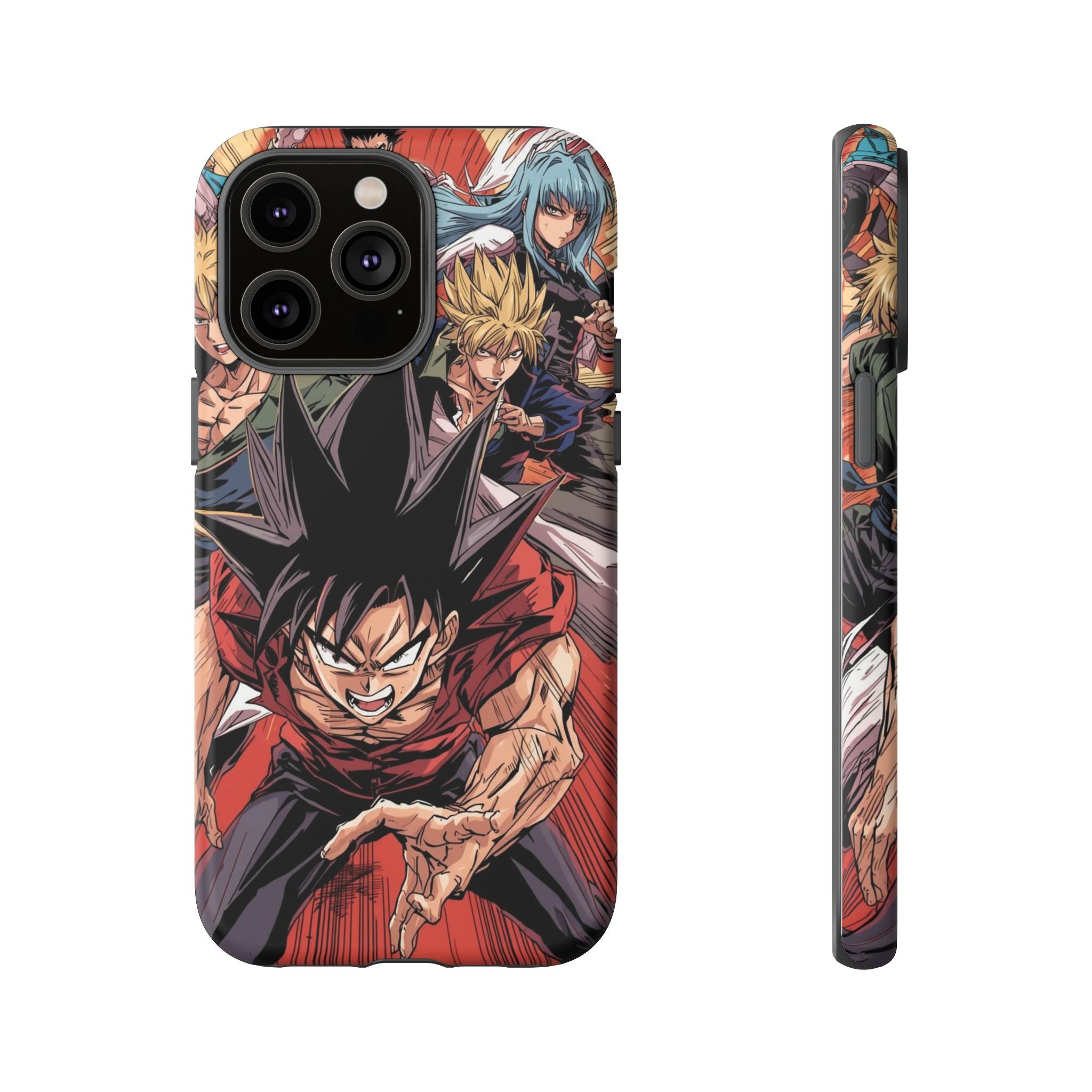 Anime Tough Case for Samsung Galaxy - Fierce Hero Design