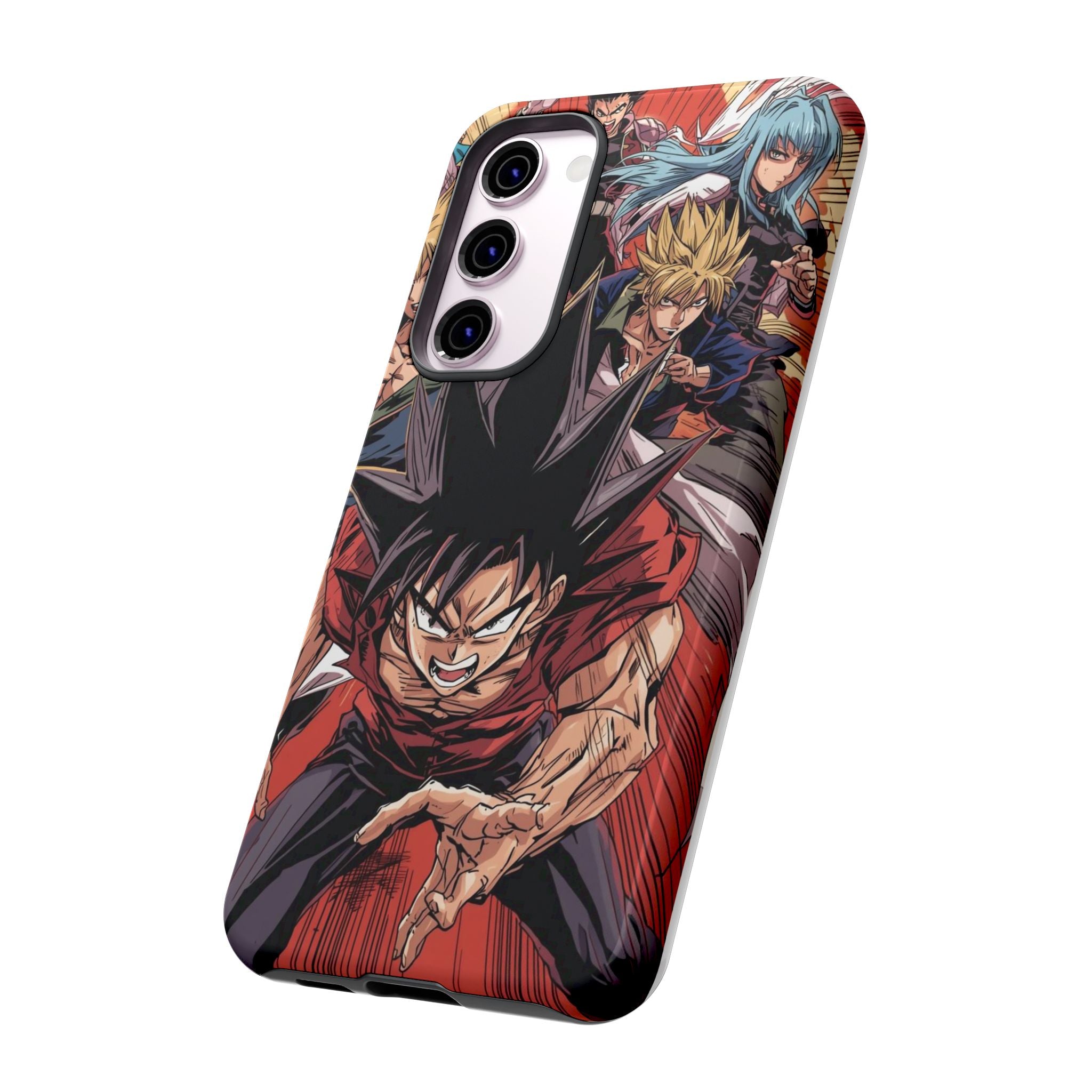 Anime Tough Case for Samsung Galaxy - Fierce Hero Design