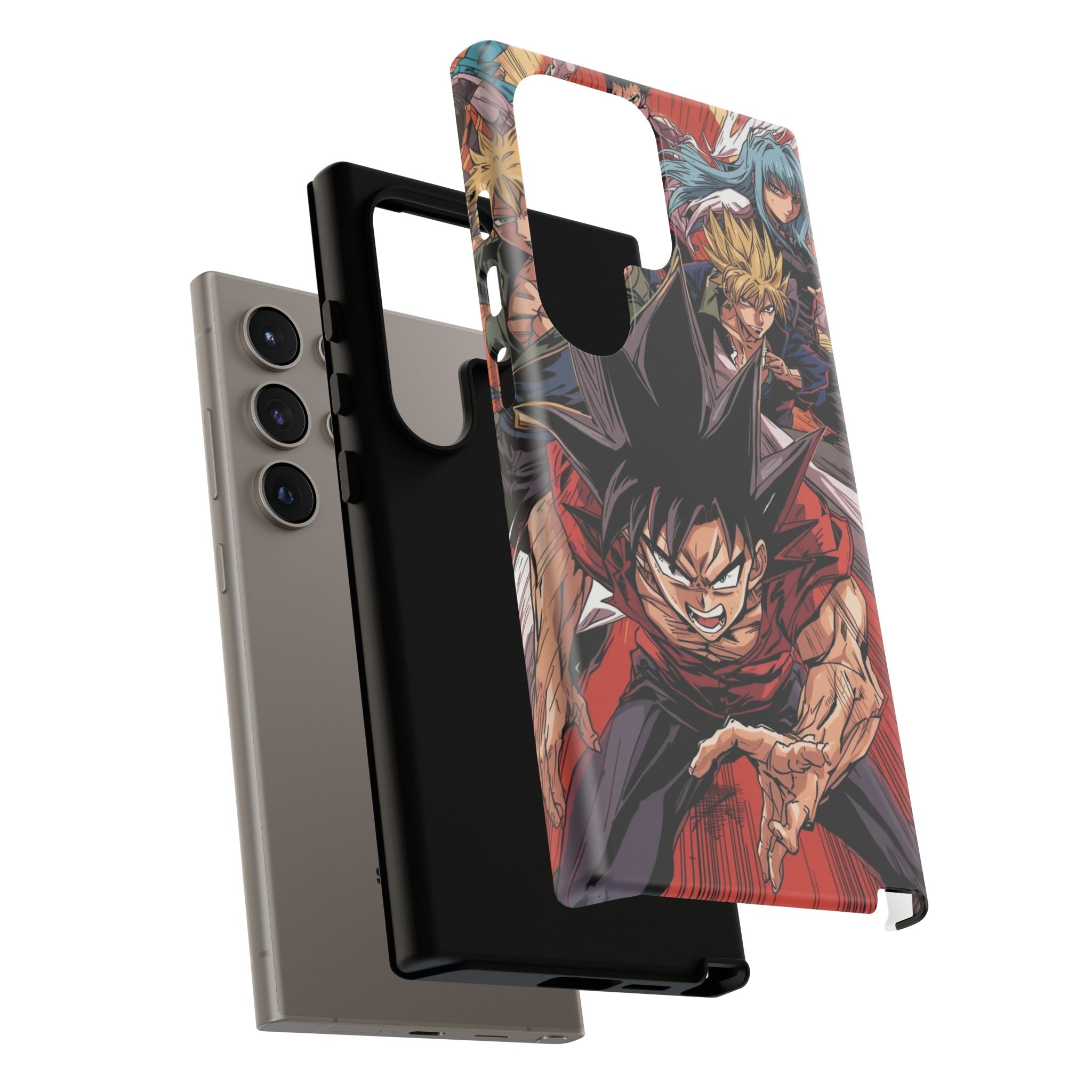 Anime Tough Case for Samsung Galaxy - Fierce Hero Design
