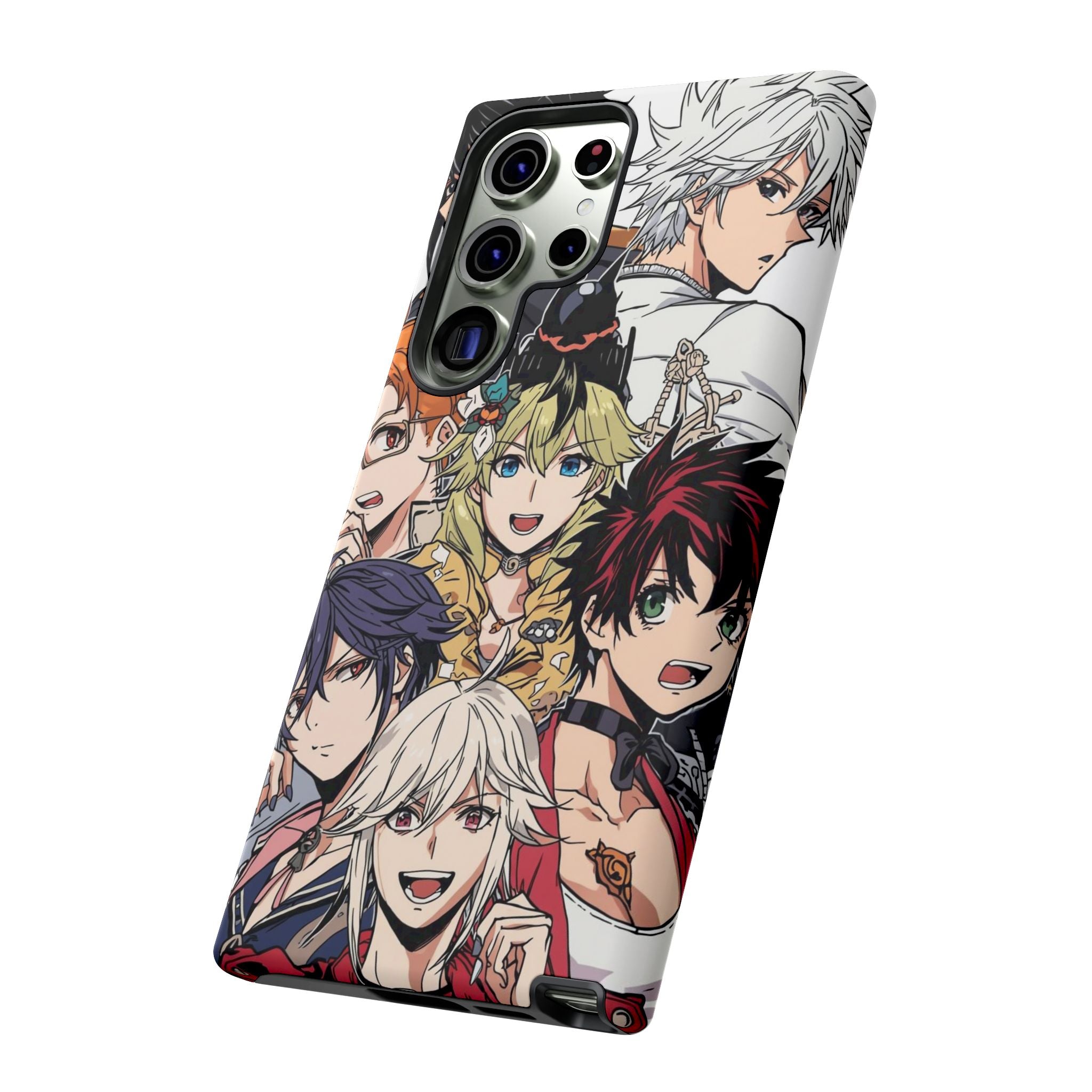 Anime Characters Tough Phone Case