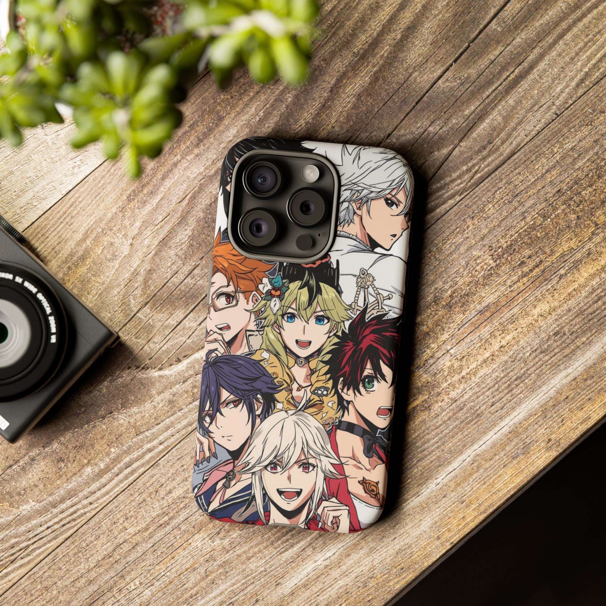 Anime Characters Tough Phone Case