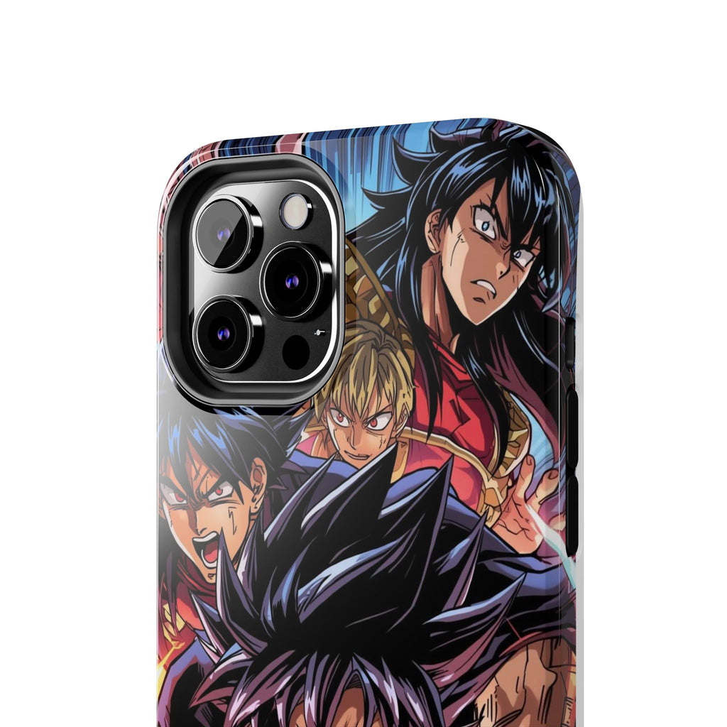 Anime Action Tough Phone Case for Gamers & Fans
