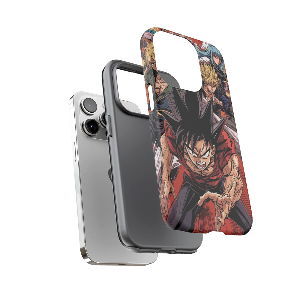 Anime Tough Case for Samsung Galaxy - Fierce Hero Design