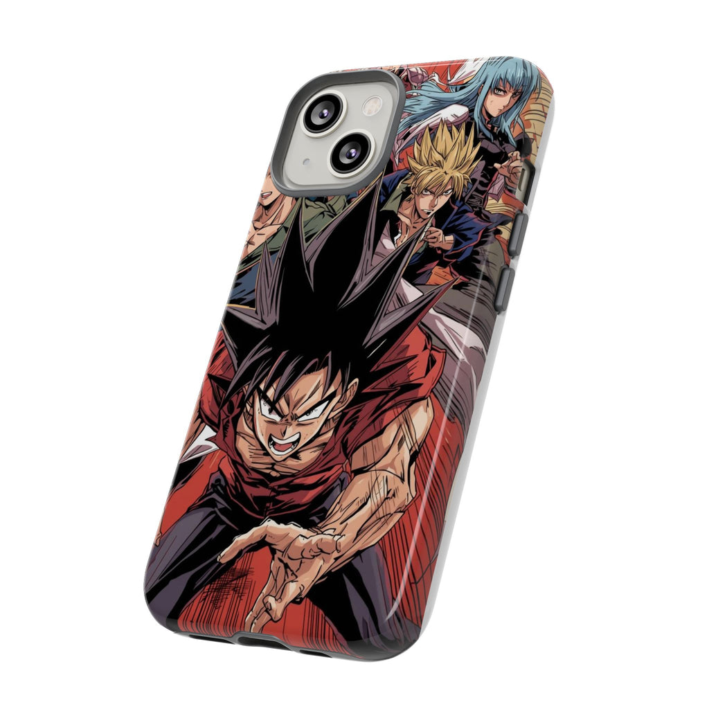 Anime Tough Case for Samsung Galaxy - Fierce Hero Design
