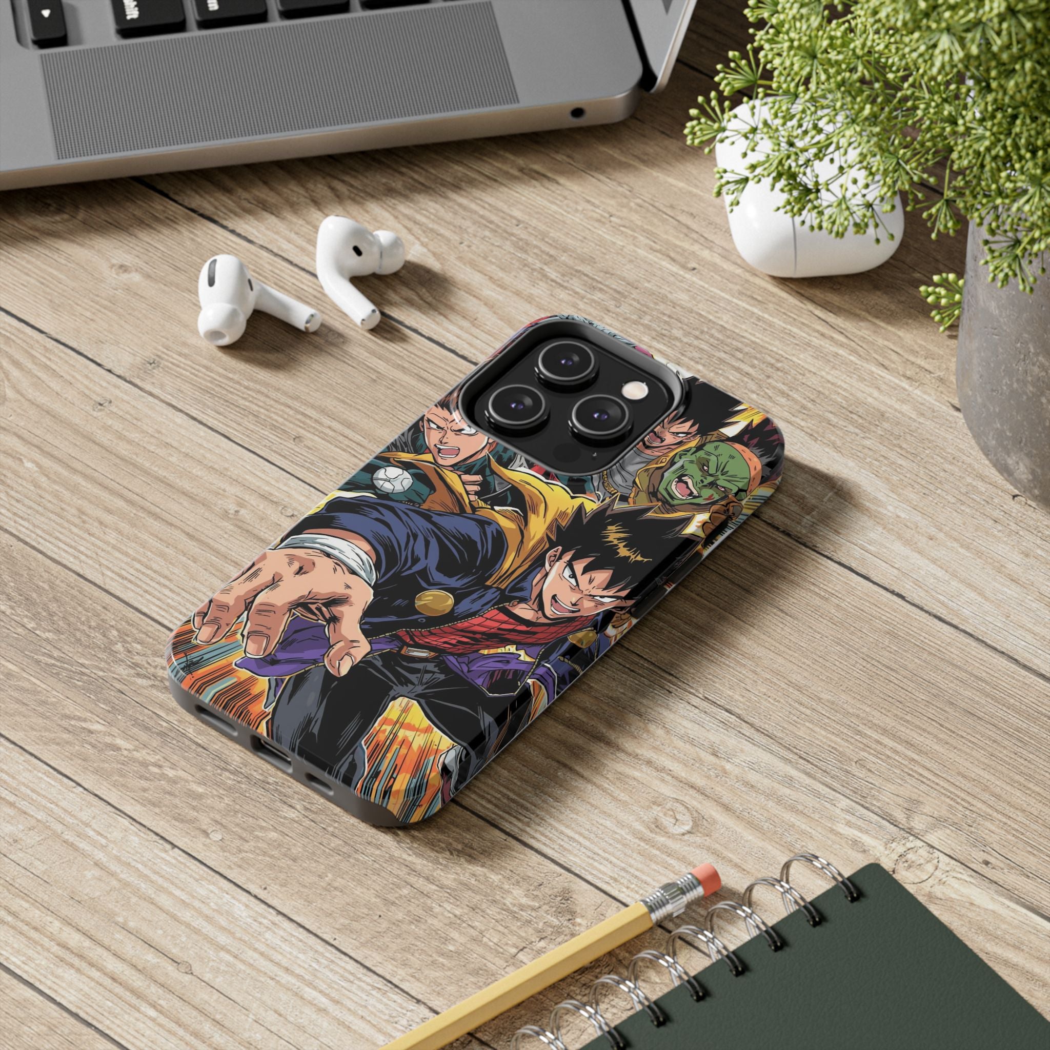 Anime Heroes Tough Phone Case – Durable Protection with Epic Designs