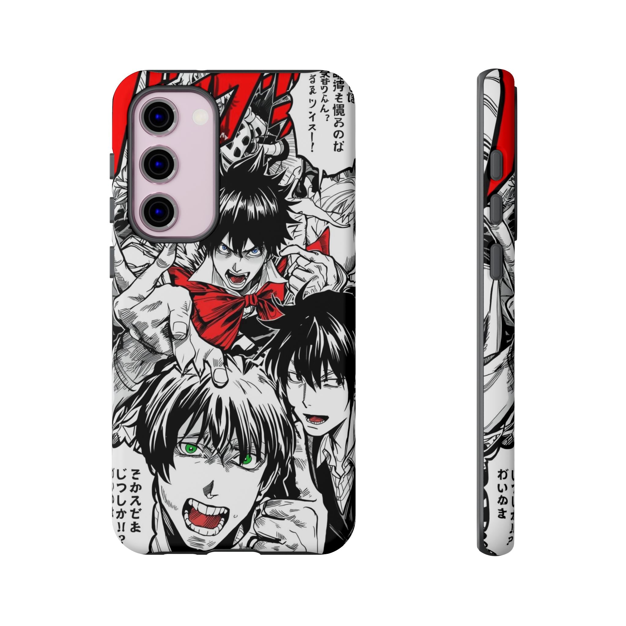 Anime Tough Phone Case with Bold Graphics