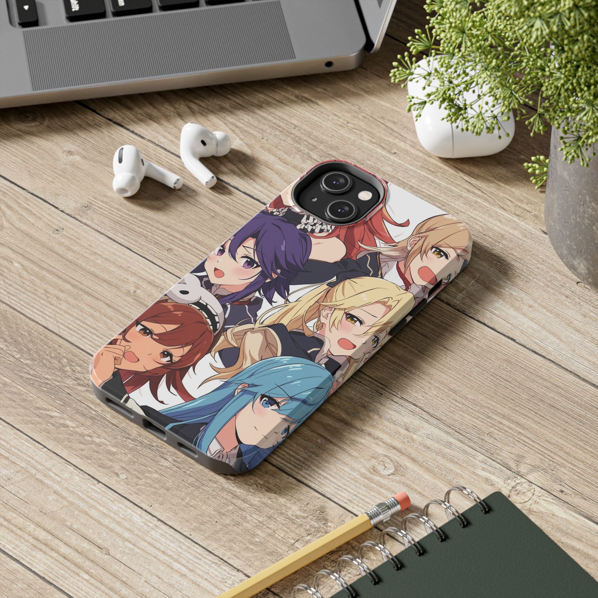 Anime Character Tough Phone Case - Durable Protection with Unique Design