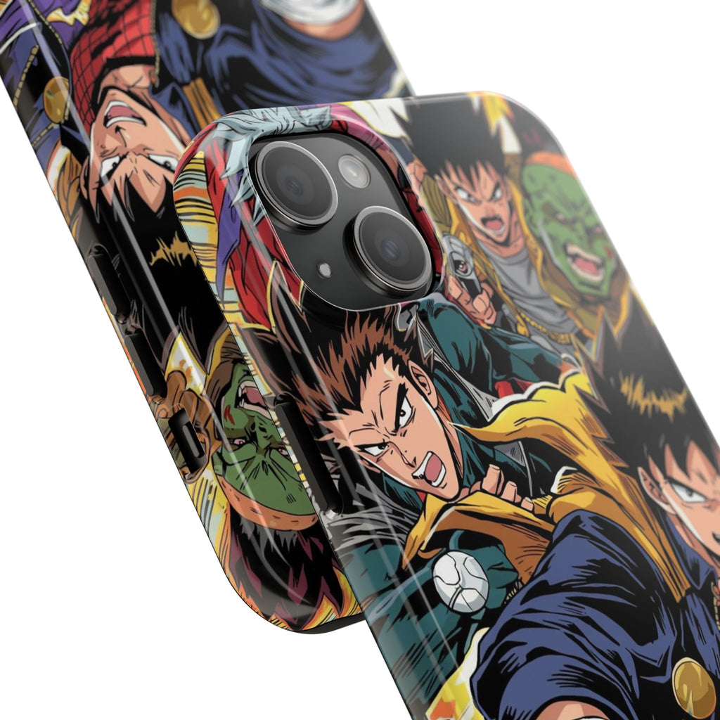 Anime Heroes Tough Phone Case – Durable Protection with Epic Designs