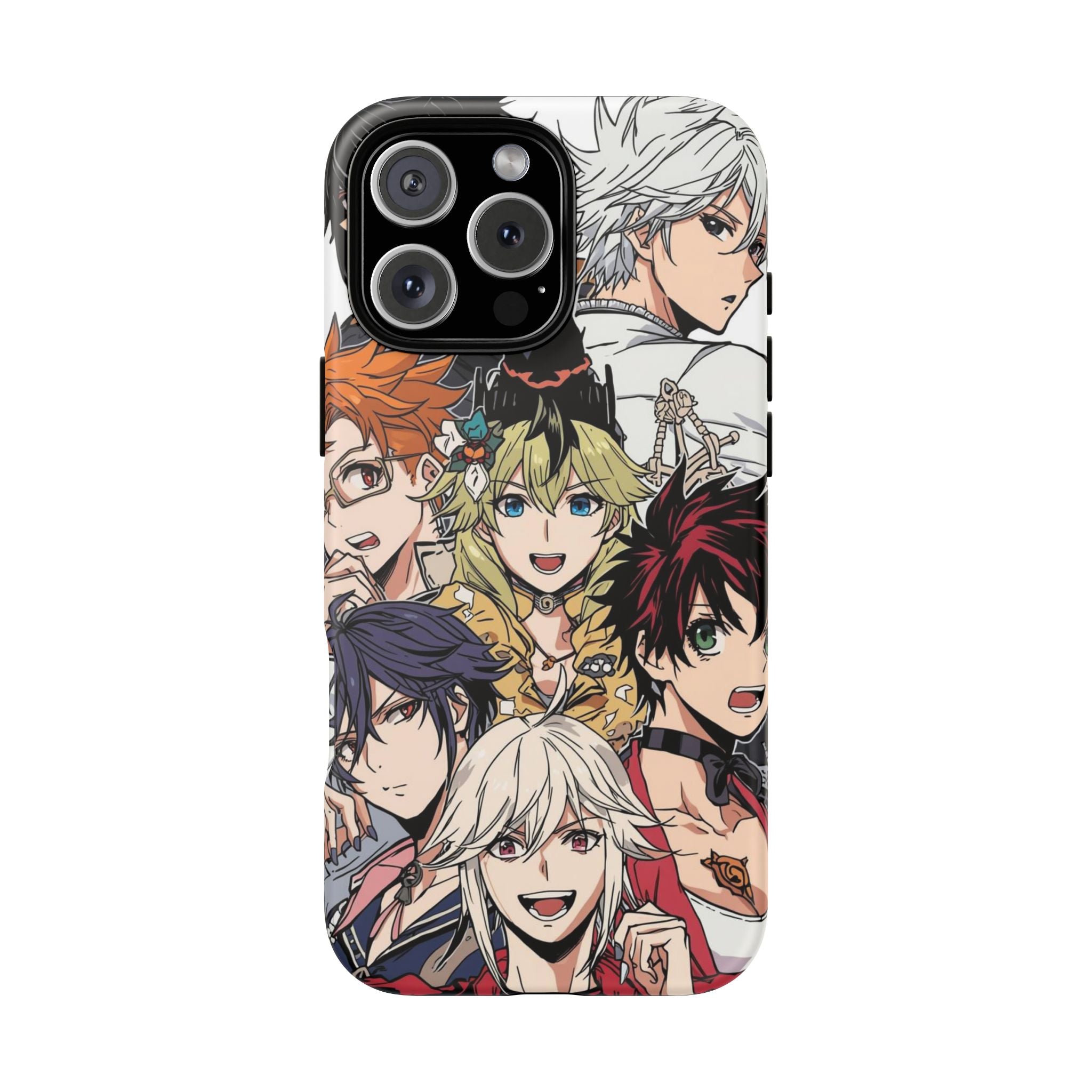 Anime Characters Tough Phone Case