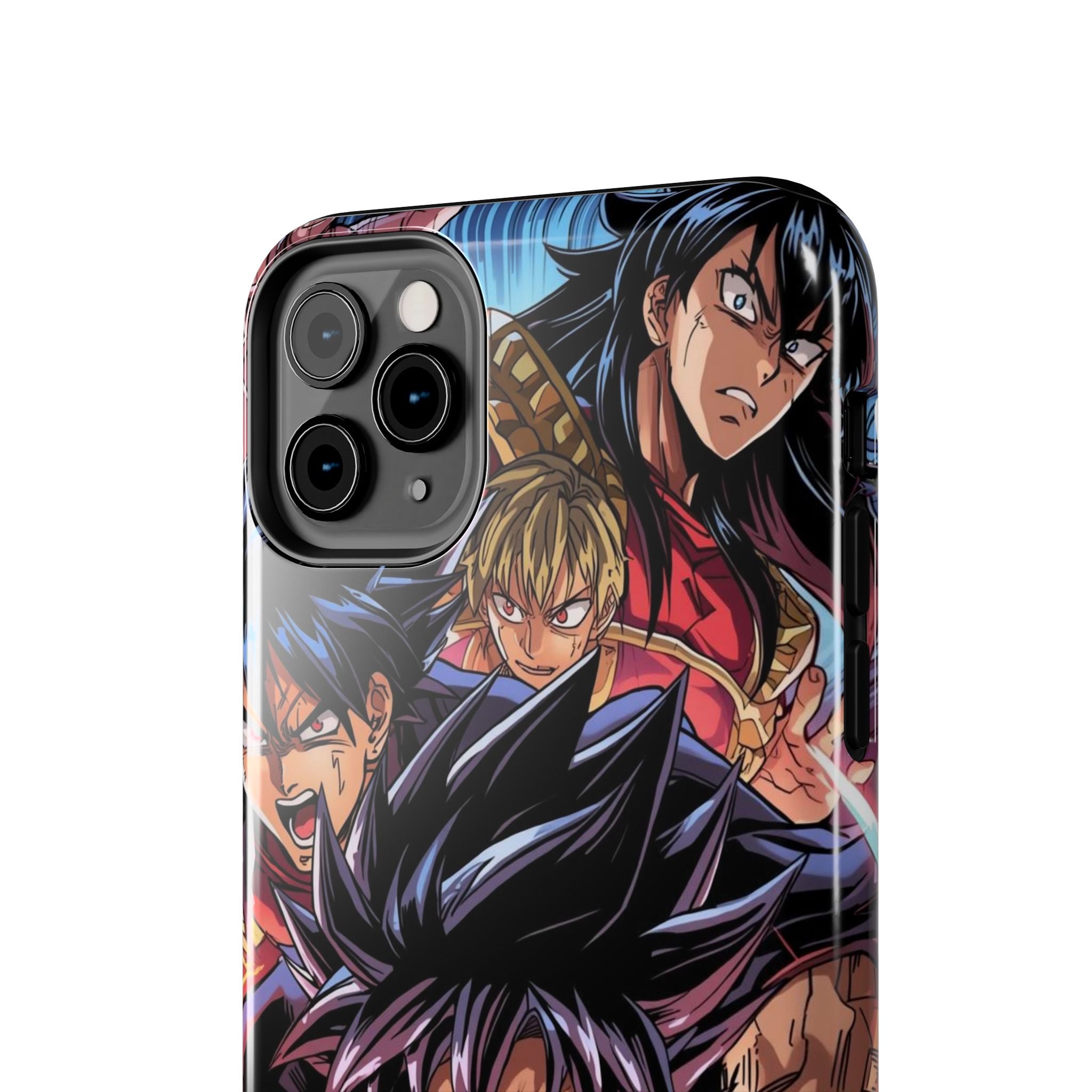 Anime Action Tough Phone Case for Gamers & Fans