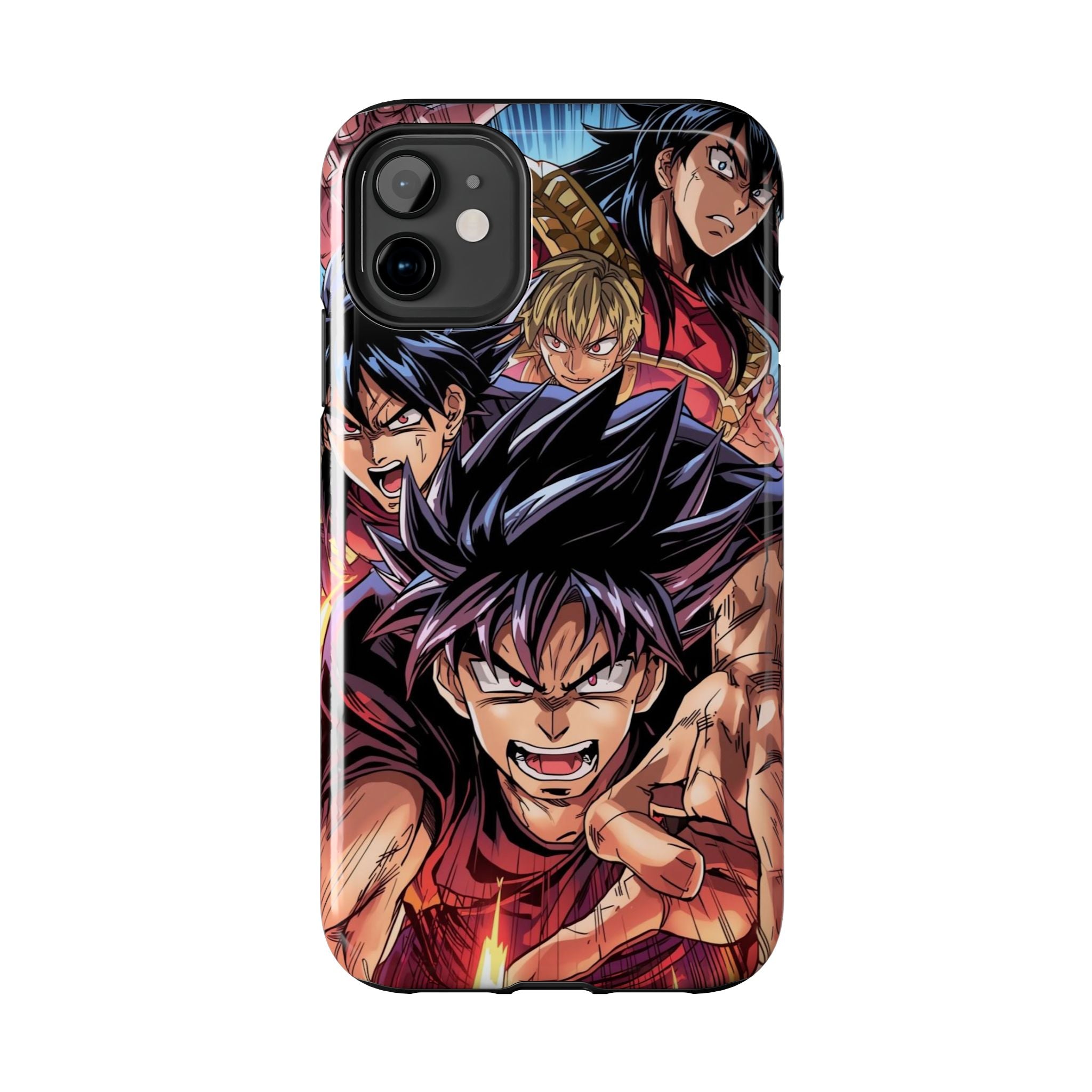 Anime Action Tough Phone Case for Gamers & Fans